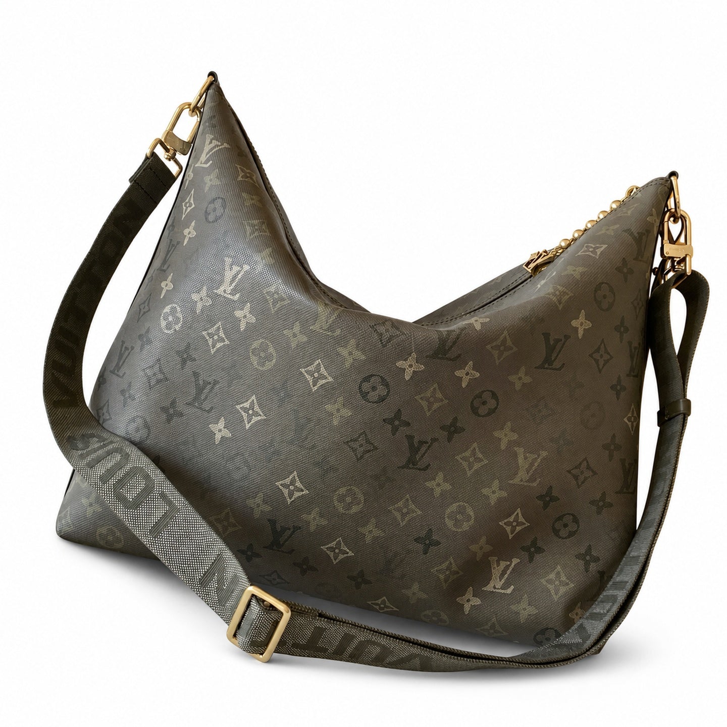 Louis Vuitton Canvas Green Handbag