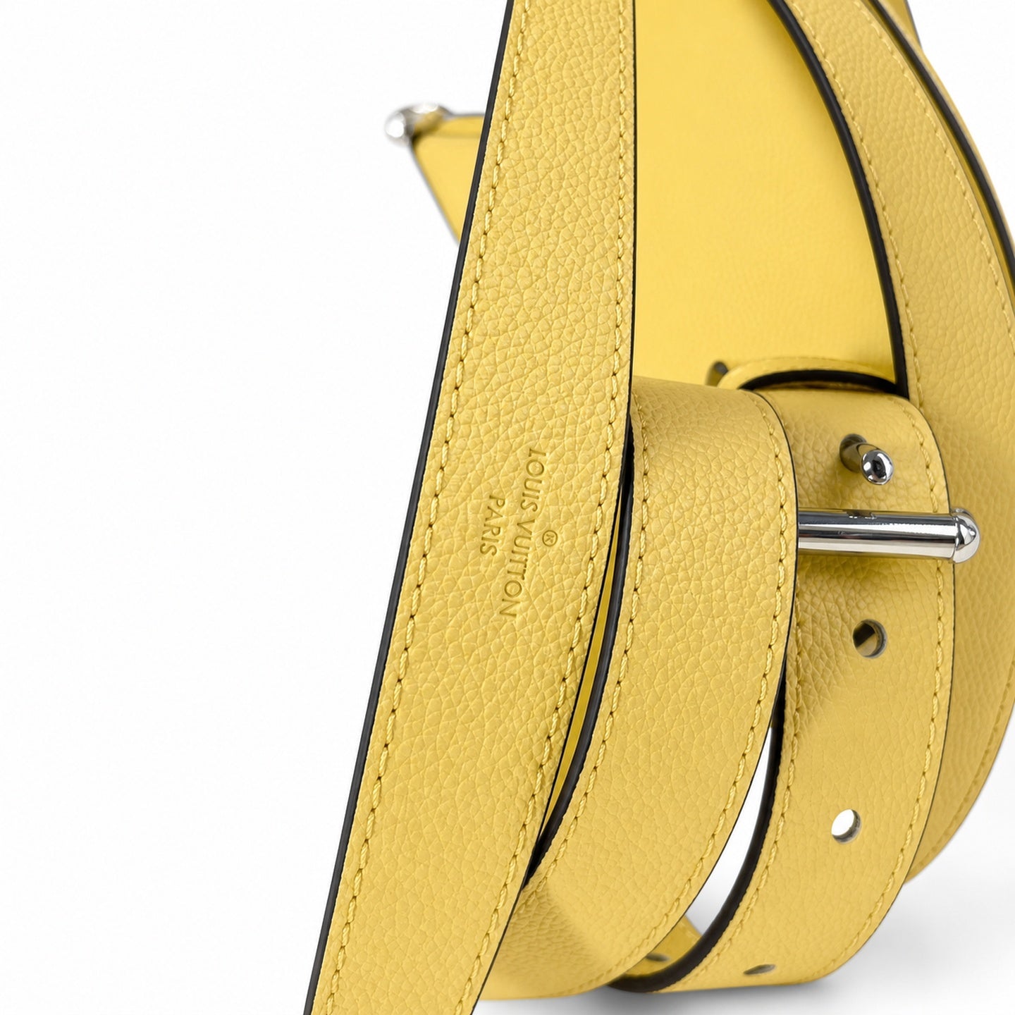Louis Vuitton Leather Yellow Handbag