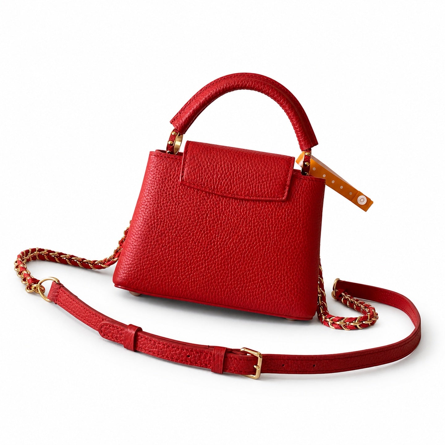 Louis Vuitton Takashi Murakami Mini Denim Leather Black Red Handbag