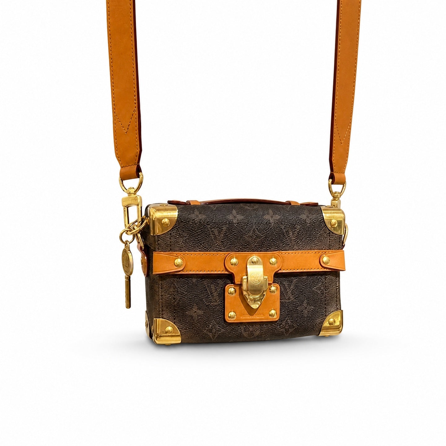 Louis Vuitton Canvas Leather Handbag