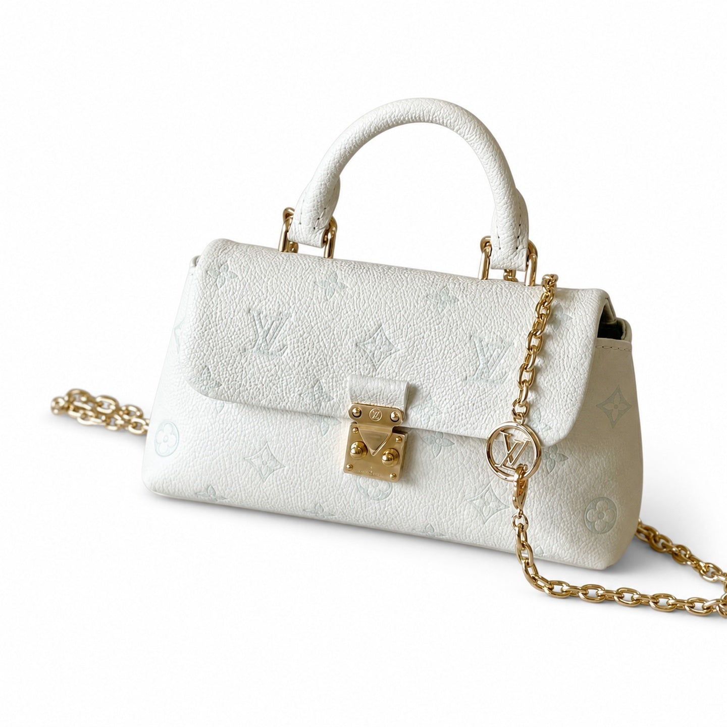 Louis Vuitton Madeleine Leather Green Handbag