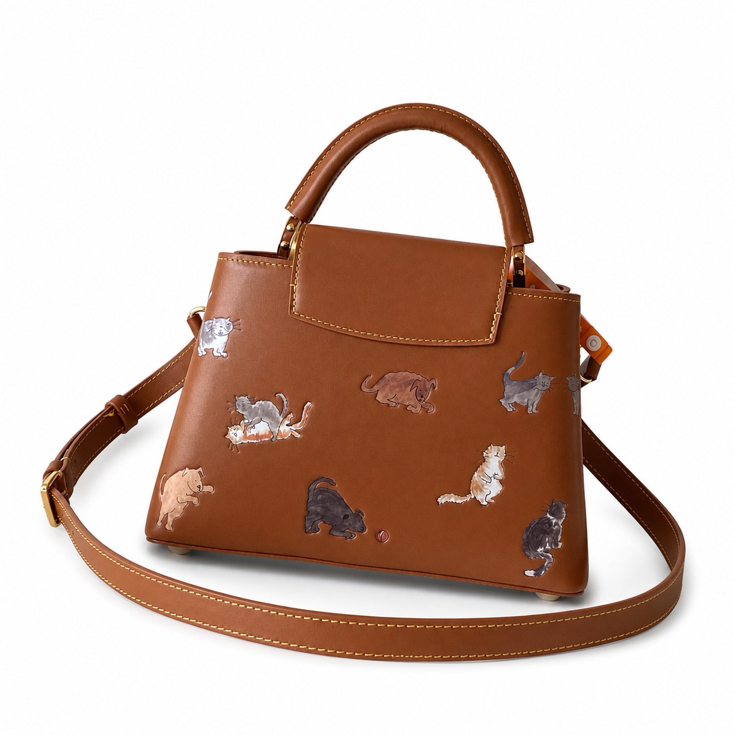 Louis Vuitton Grace Coddington Leather Handbag