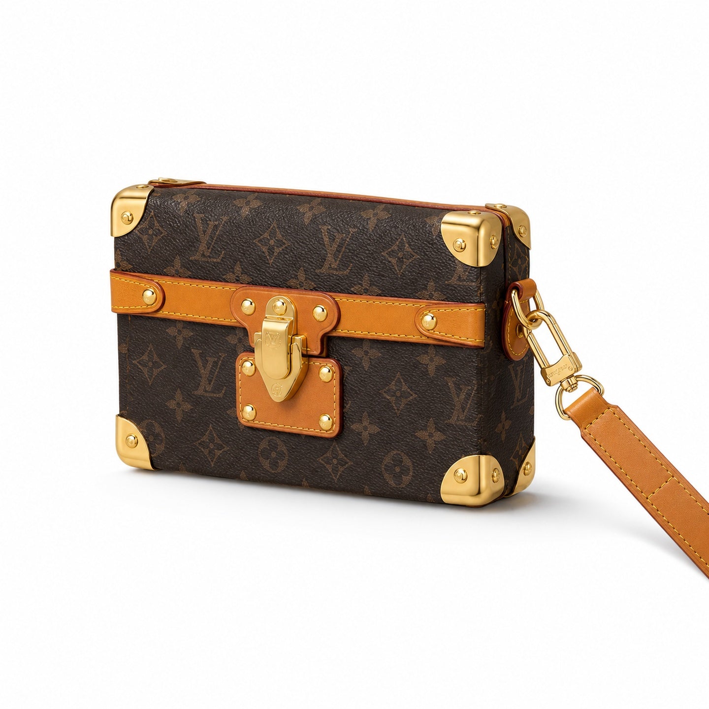 Louis Vuitton Canvas Leather Handbag