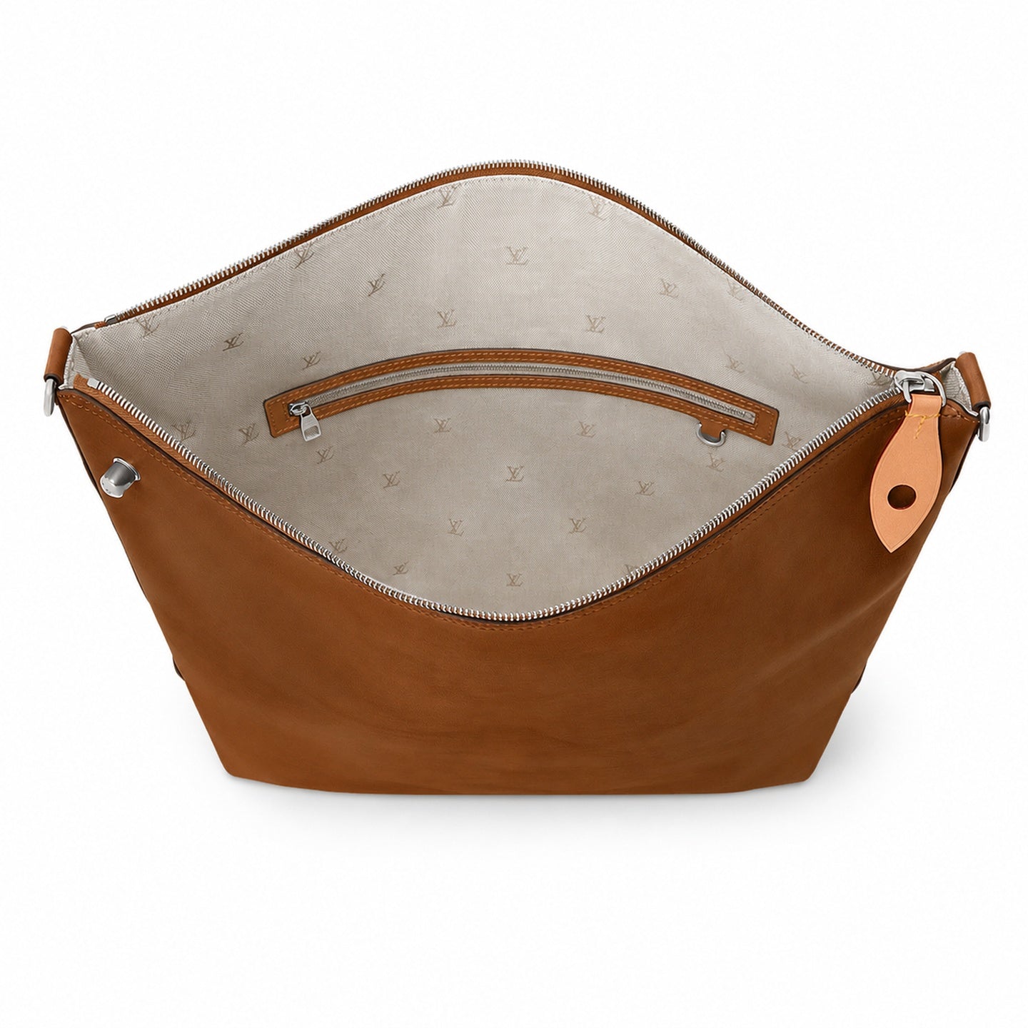 Louis Vuitton Jacquard Leather Brown Handbag