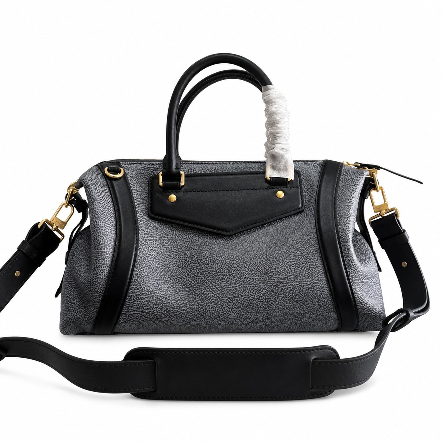 Louis Vuitton Medium Leather Gray Blue Handbag
