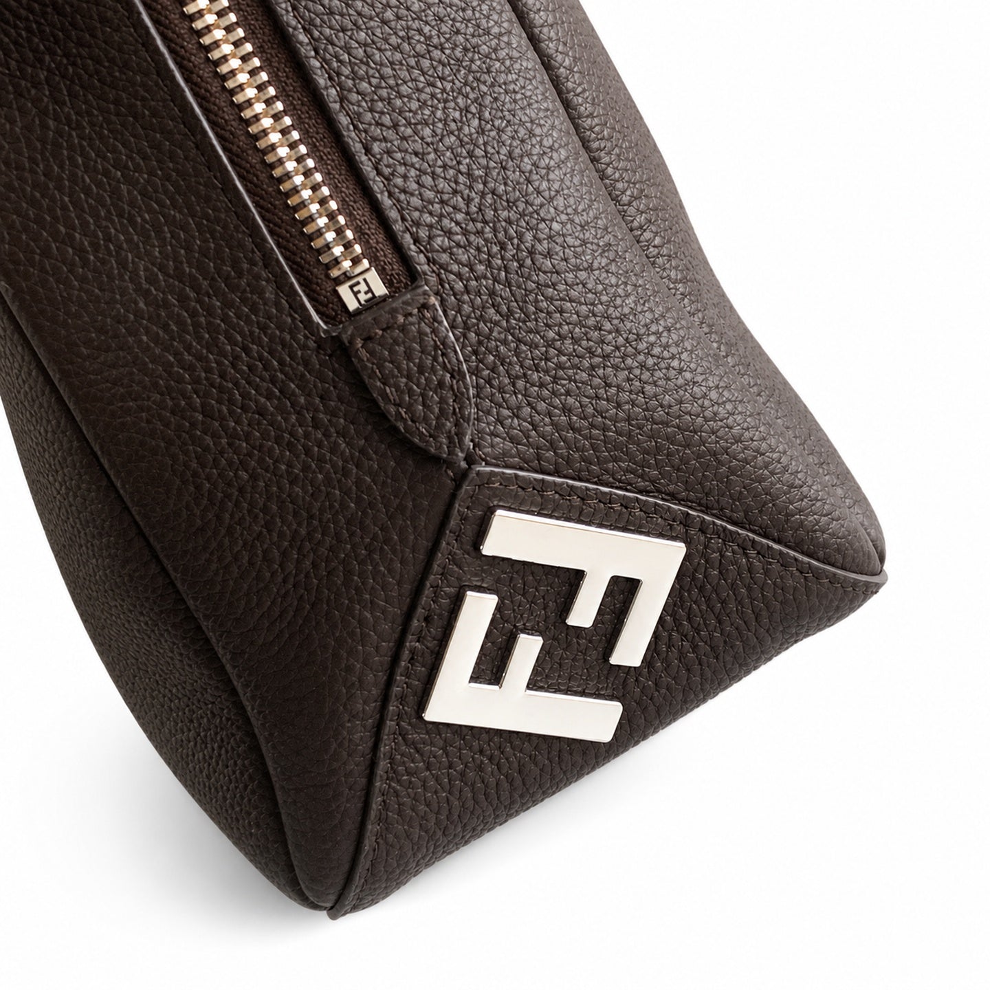 Fendi Lui Leather Brown Bag