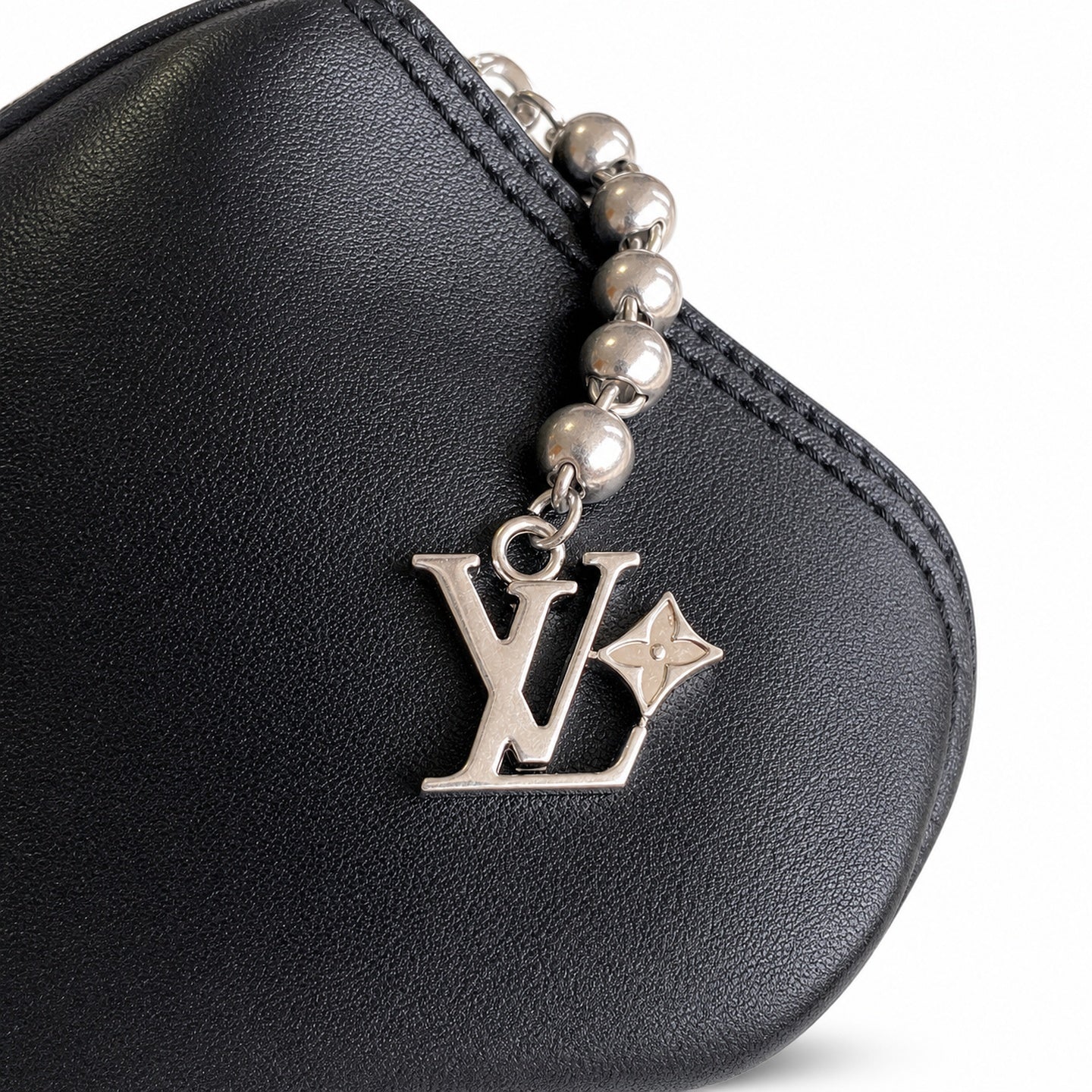 Louis Vuitton Canvas Black Handbag