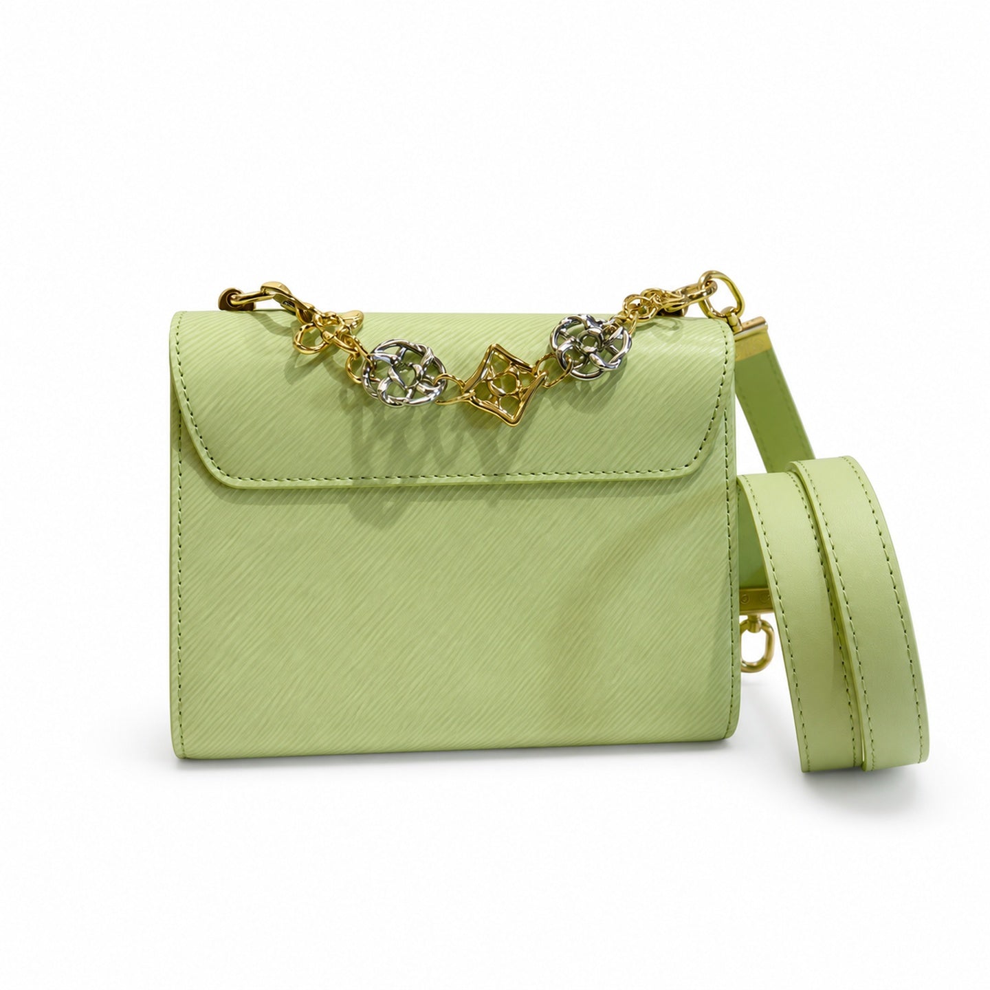 Louis Vuitton Twist Small Green Handbag