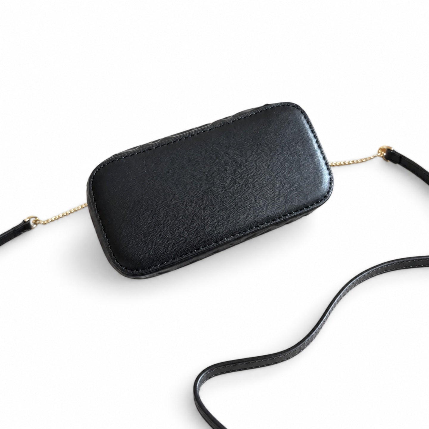 Fendi Mini Leather Black Vanity Bag