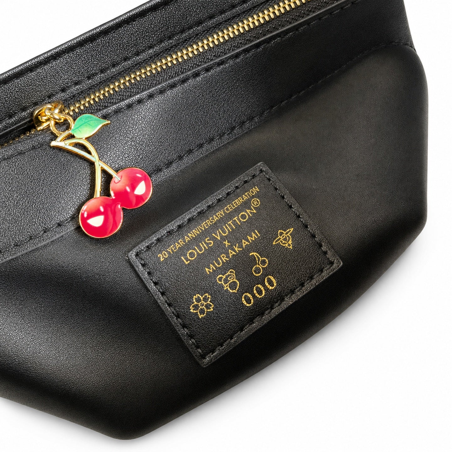 Louis Vuitton Capucines Takashi Murakami Mini Black Handbag