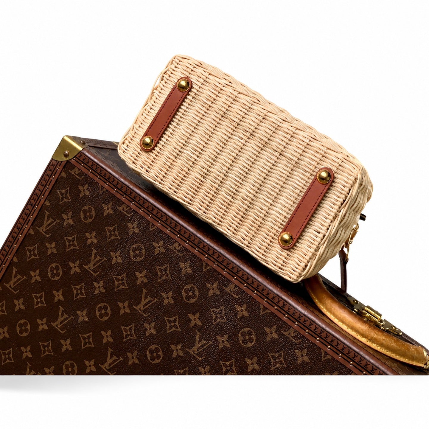 Louis Vuitton Capucines Small Brown Handbag