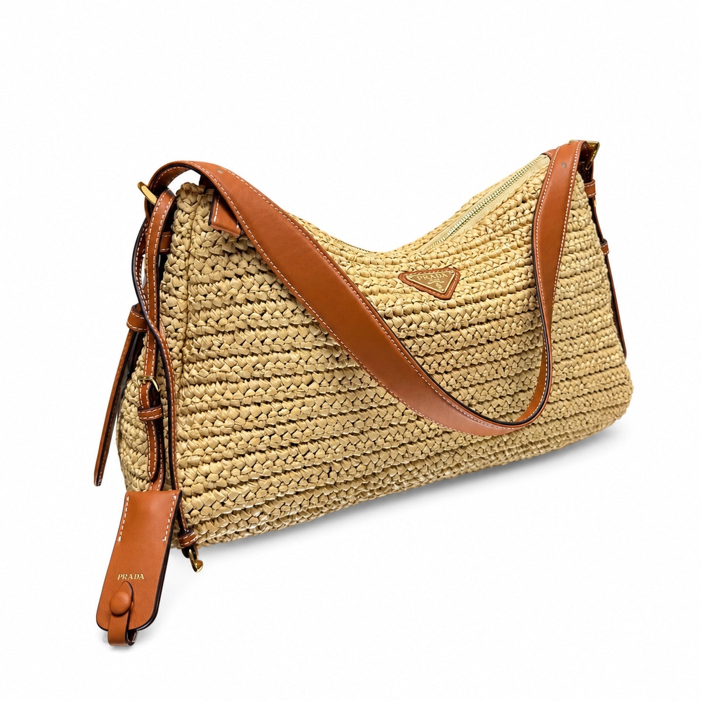 Prada Aimee Large Leather Bag