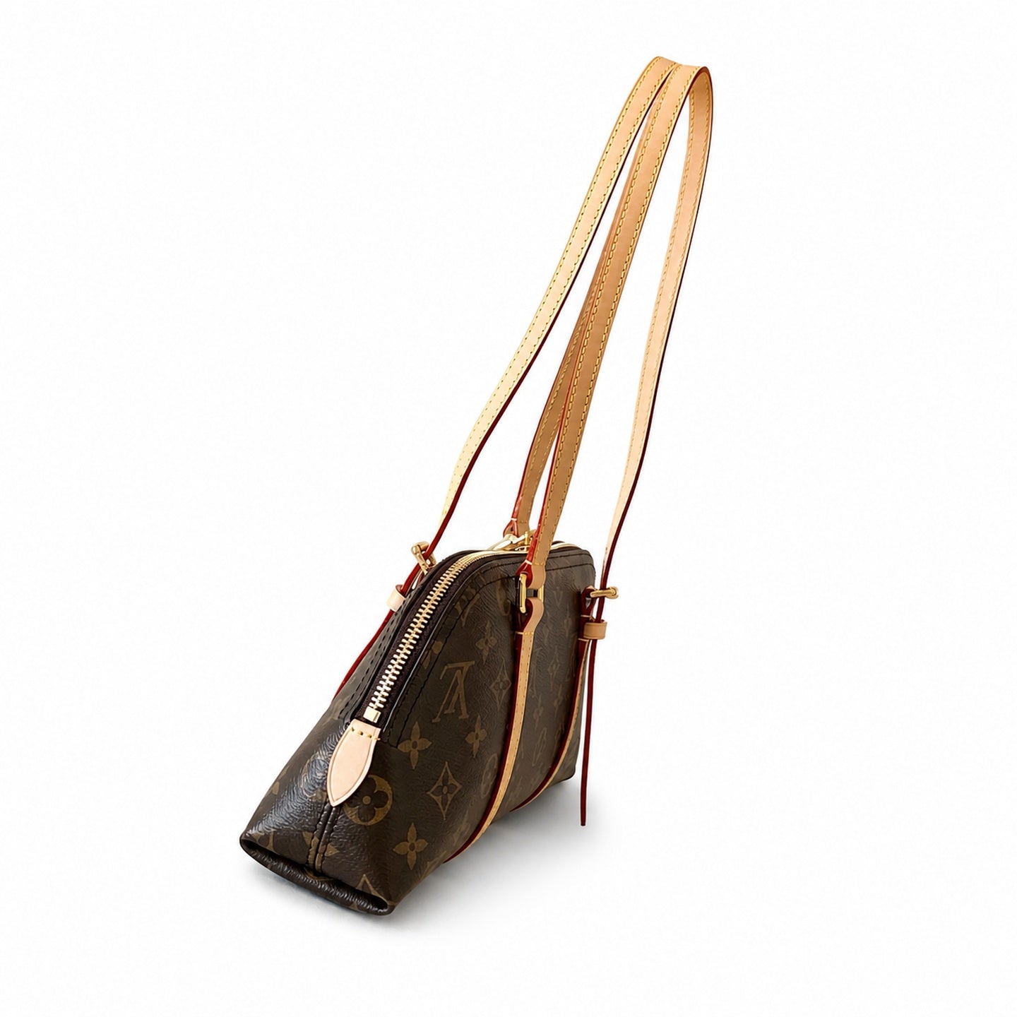 Louis Vuitton Speedy Silk Gold Handbag