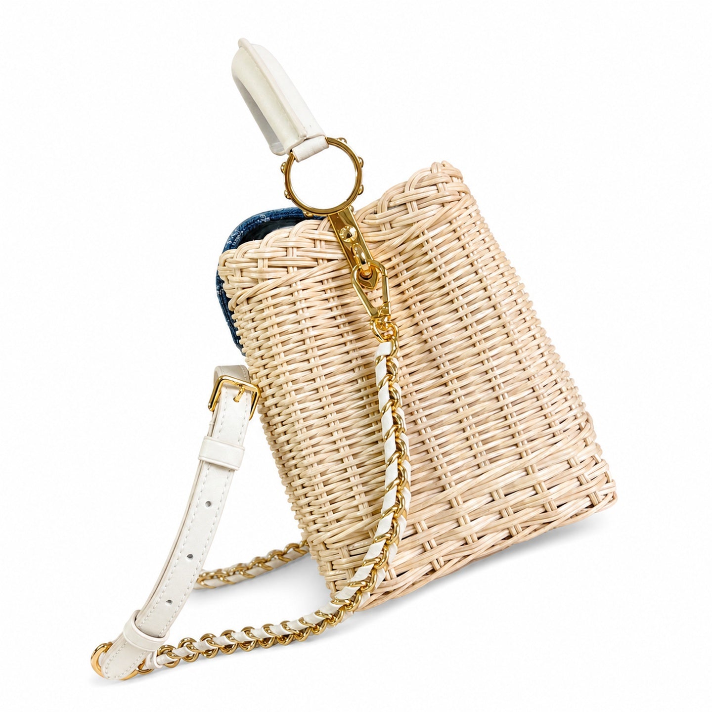 Louis Vuitton Capucines Takashi Murakami Small White Handbag