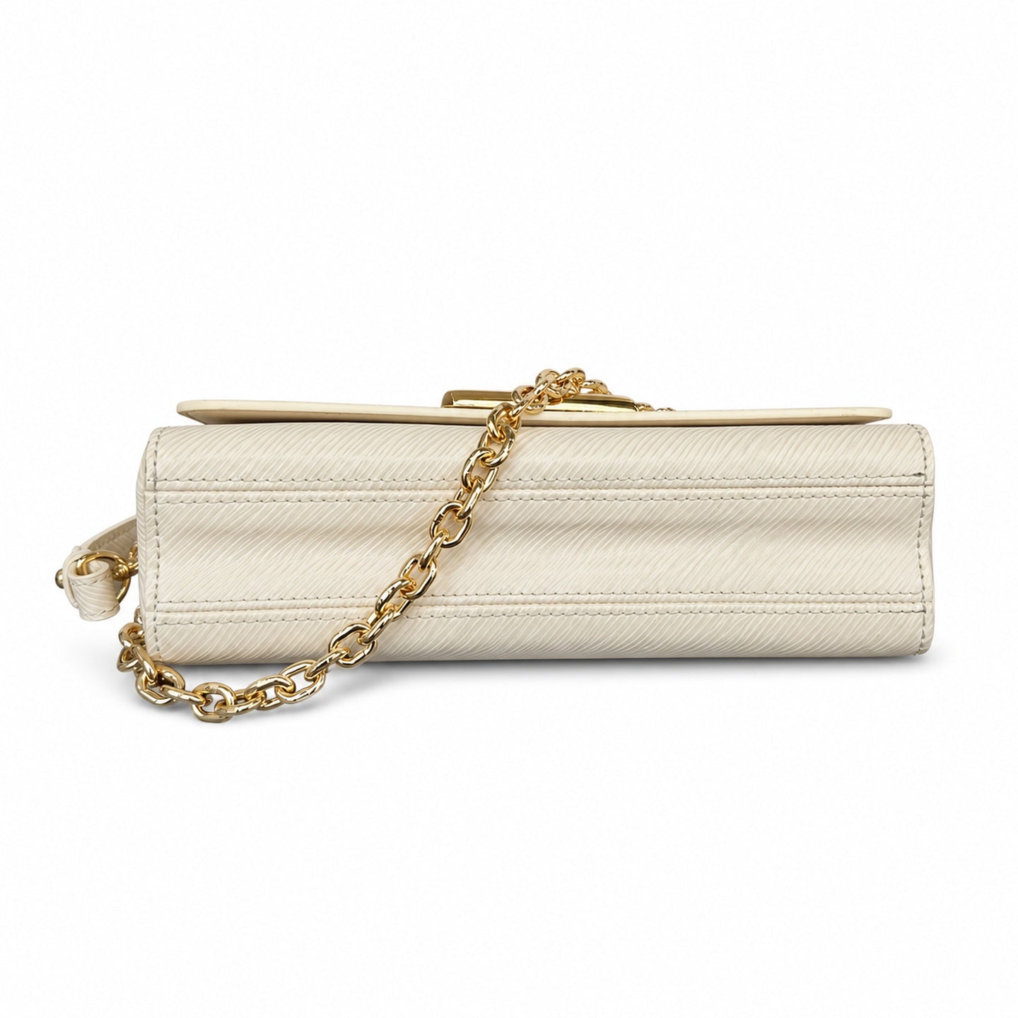 Louis Vuitton Twist Leather White Handbag