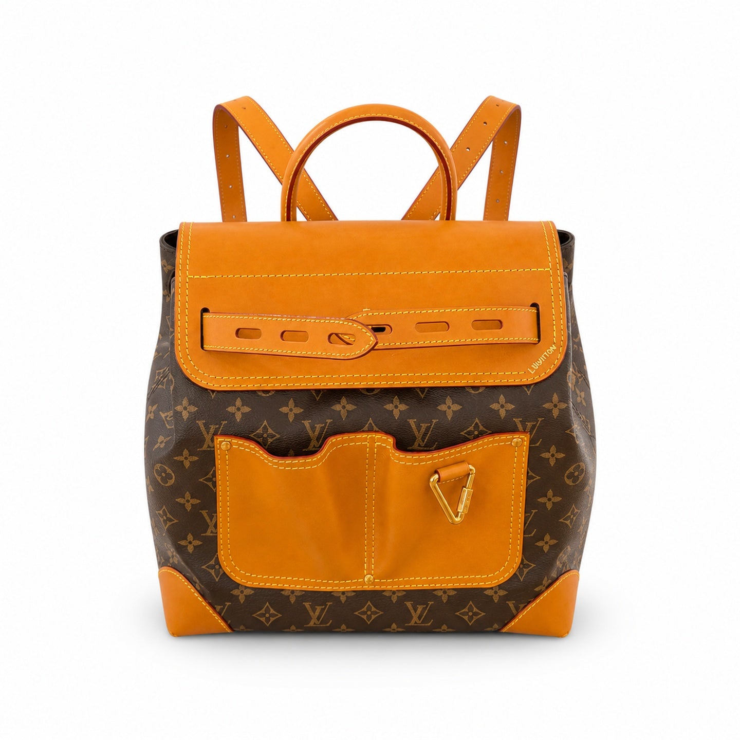 Louis Vuitton Leather Brown Handbag