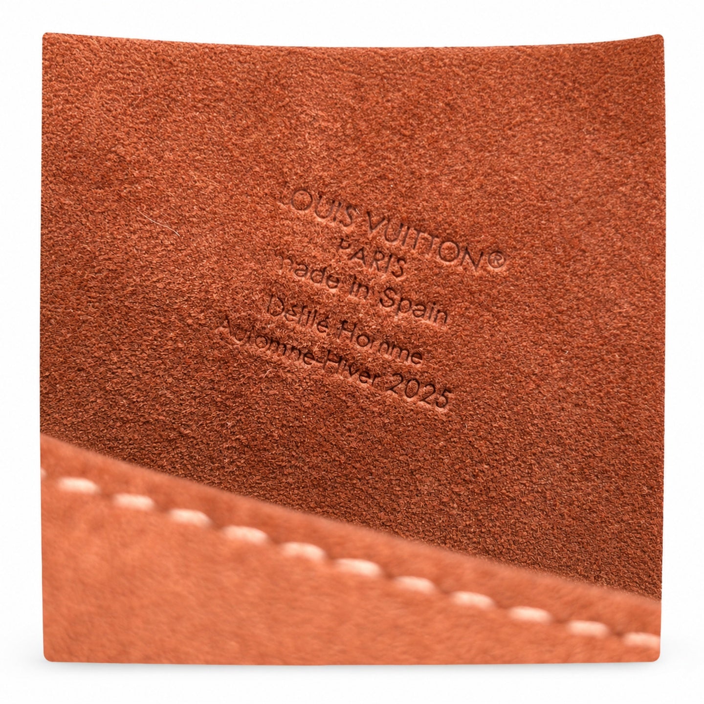 Louis Vuitton Suede Leather Brown Handbag