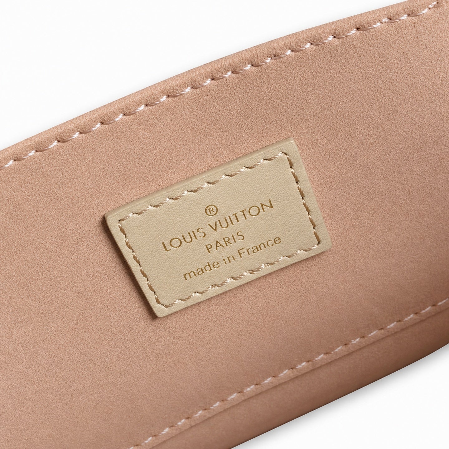 Louis Vuitton Dauphine Medium Leather Khaki Handbag
