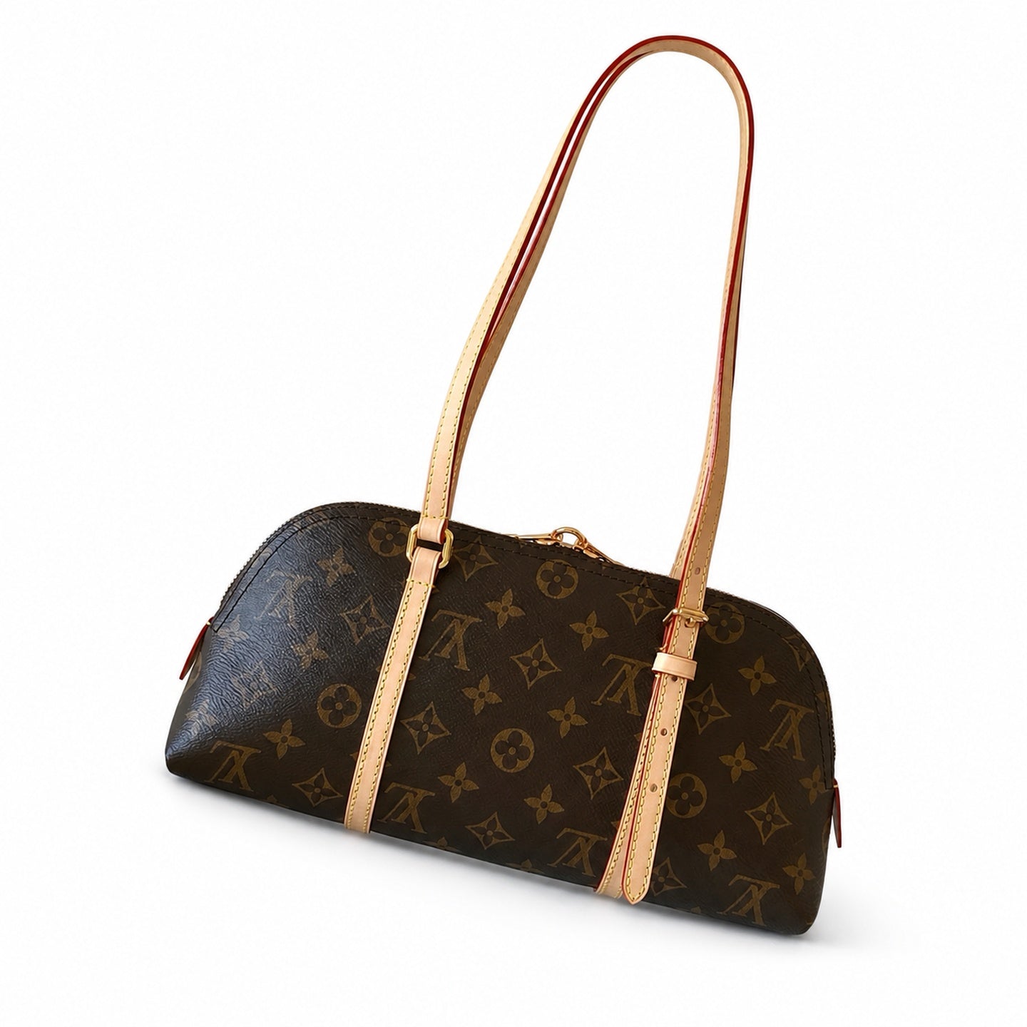 Louis Vuitton Speedy Silk Gold Handbag