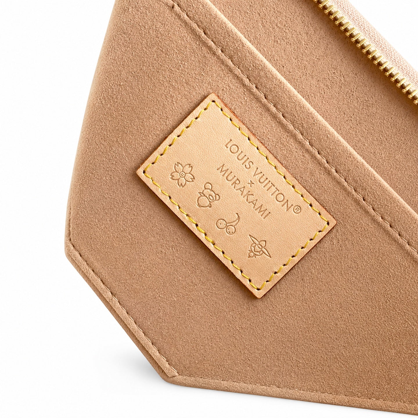 Louis Vuitton CarryAll Canvas Leather Handbag
