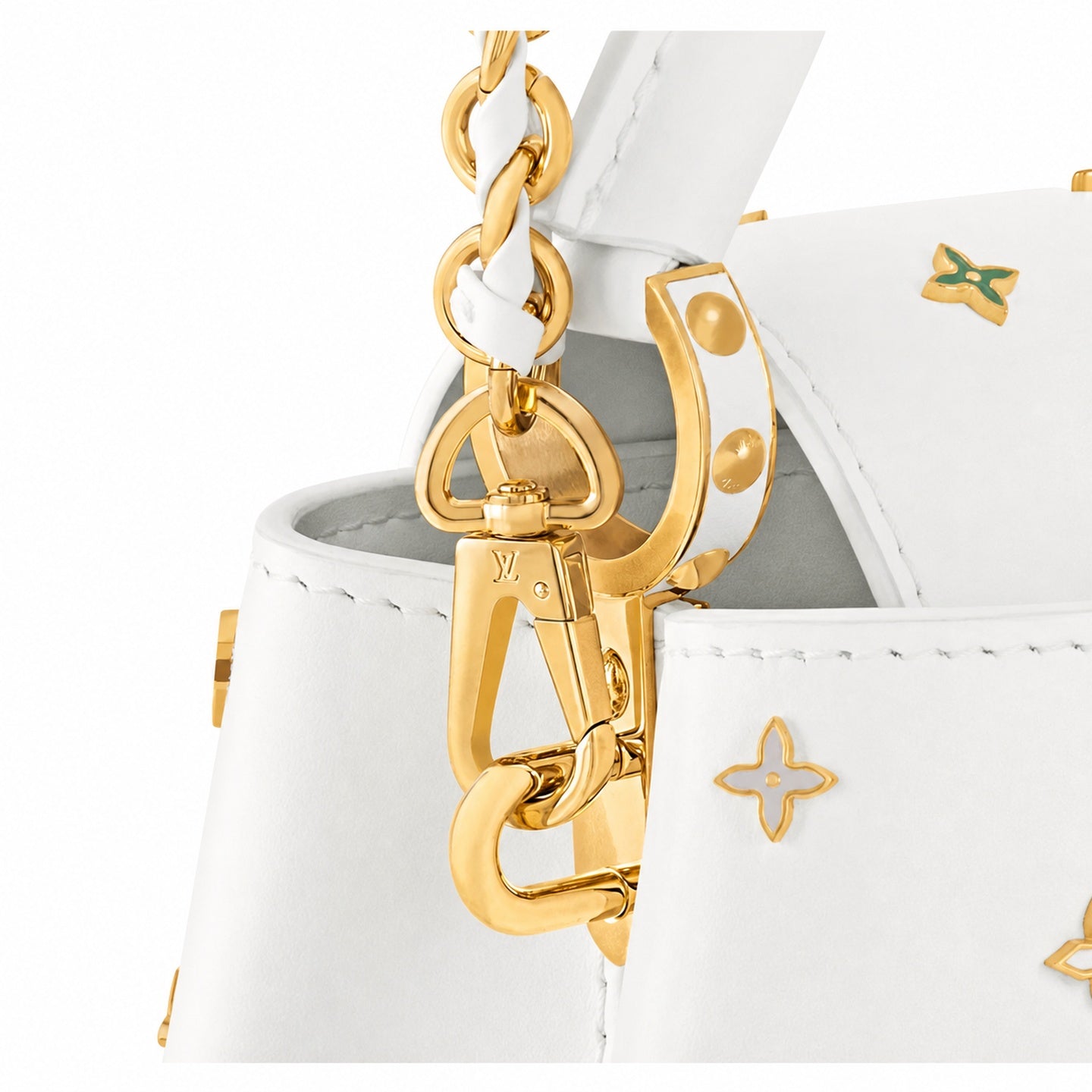 Louis Vuitton Capucines Takashi Murakami Leather Handbag