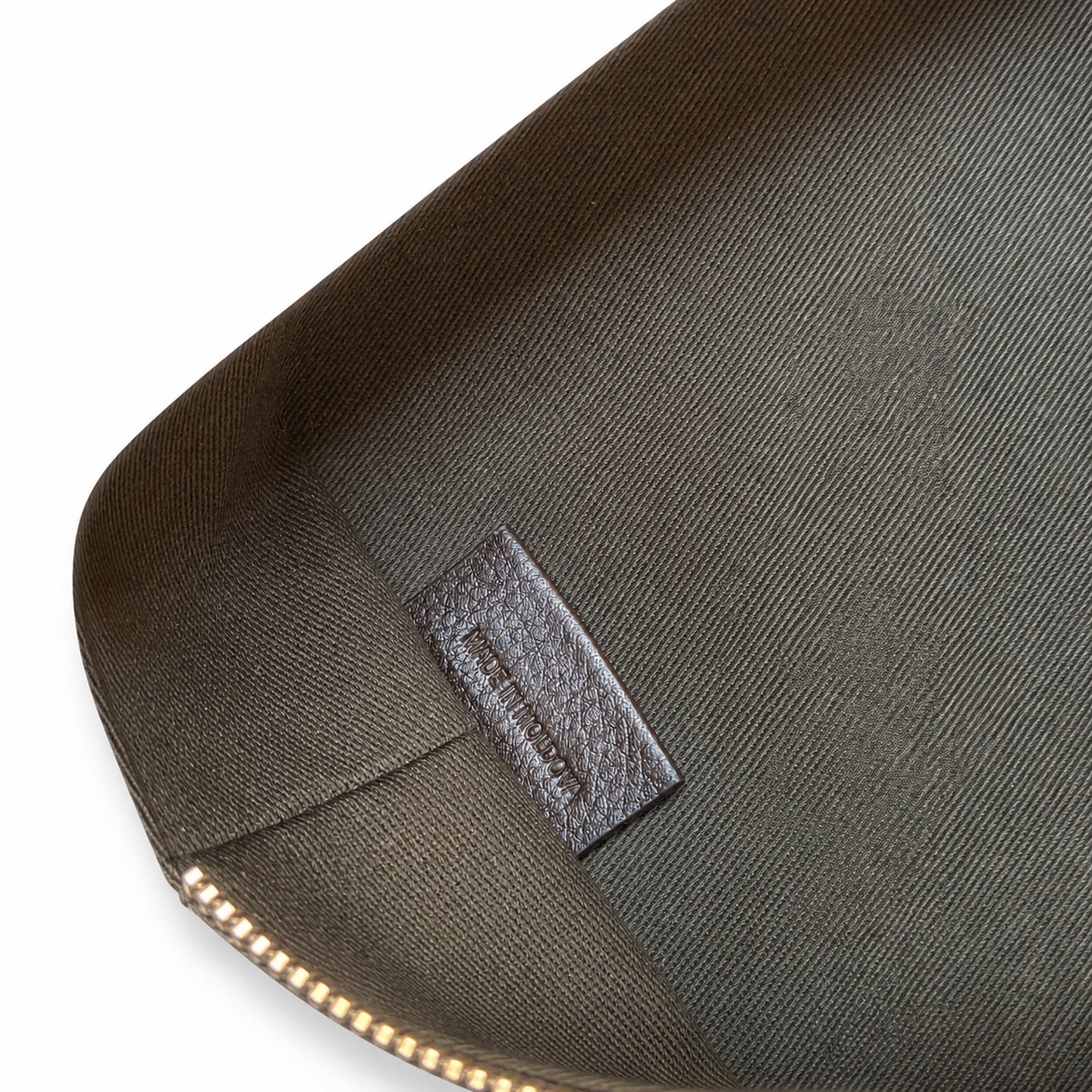 Burberry Cotton Leather Shoulder Bag
