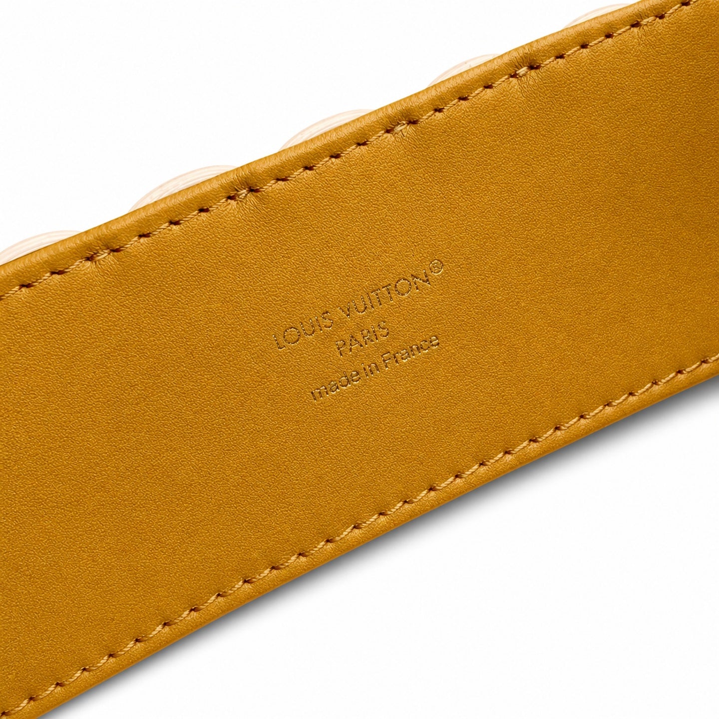 Louis Vuitton Capucines Small Leather Yellow Handbag