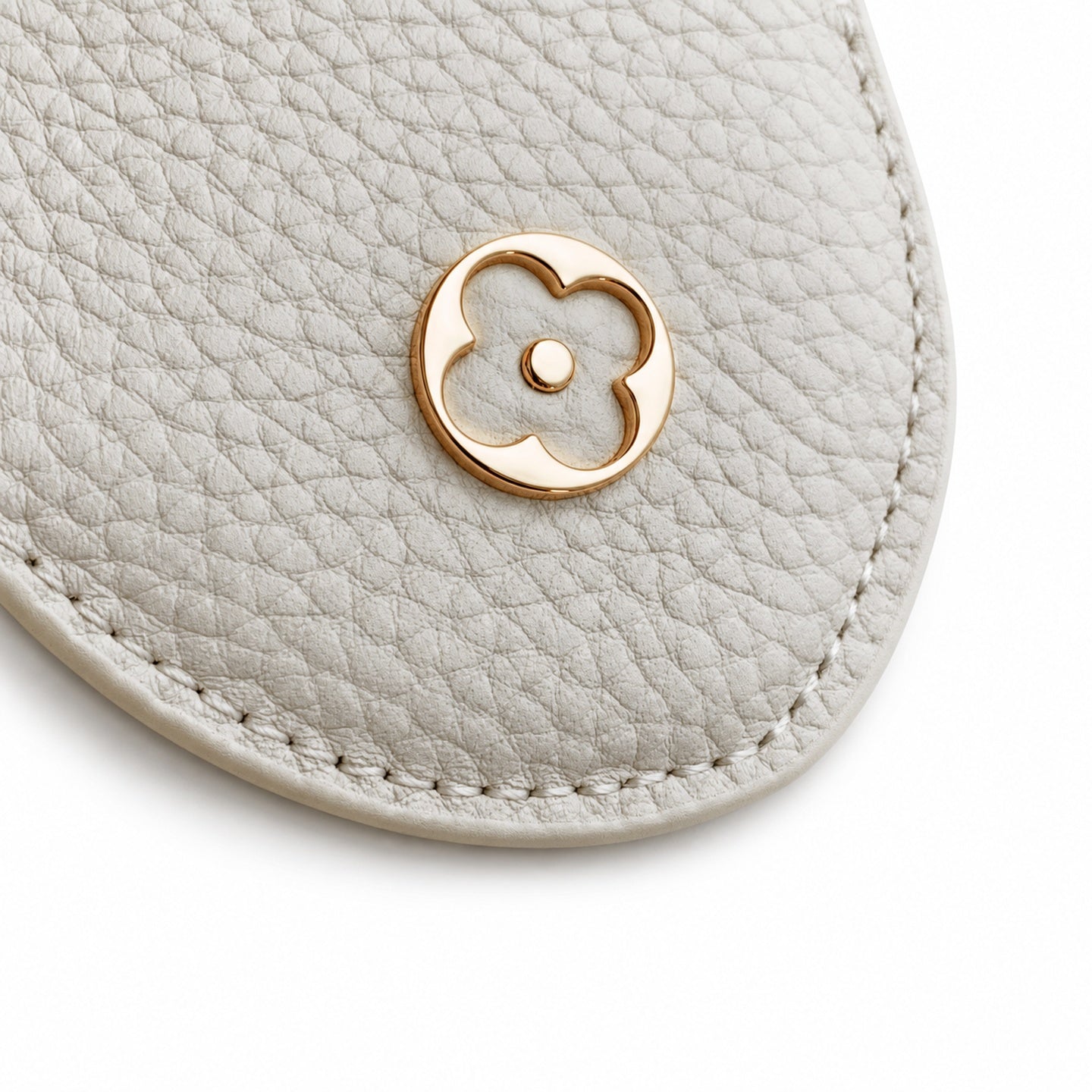 Louis Vuitton Capucines Mini Leather White Handbag