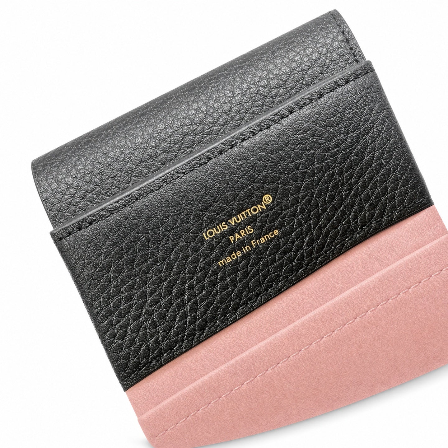 Louis Vuitton Capucines Small Knit Leather Black Handbag