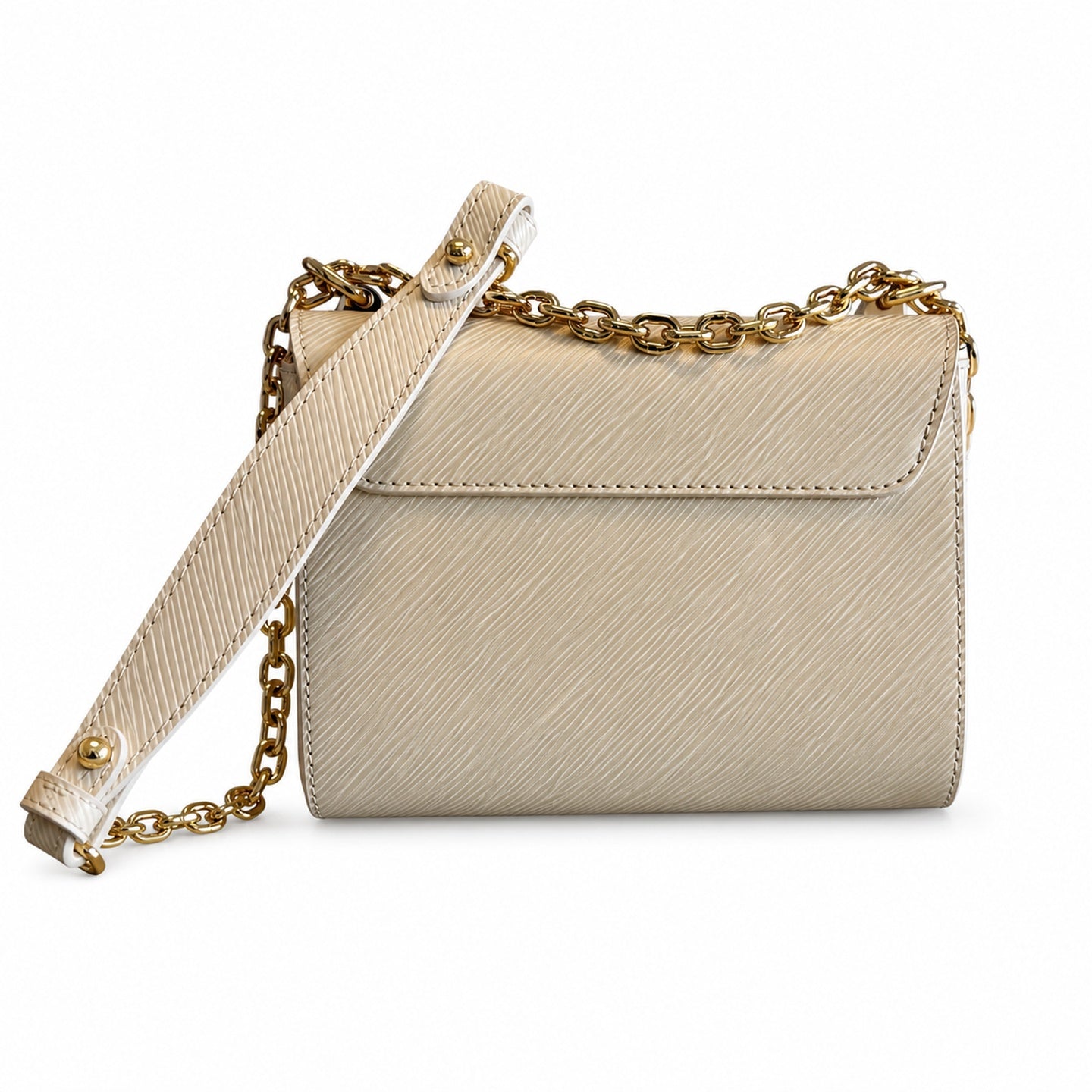 Louis Vuitton Twist Small Leather White Handbag