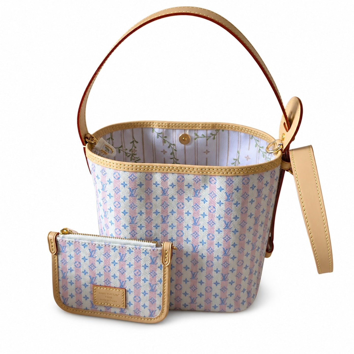 Louis Vuitton All In Mini Canvas Leather Handbag