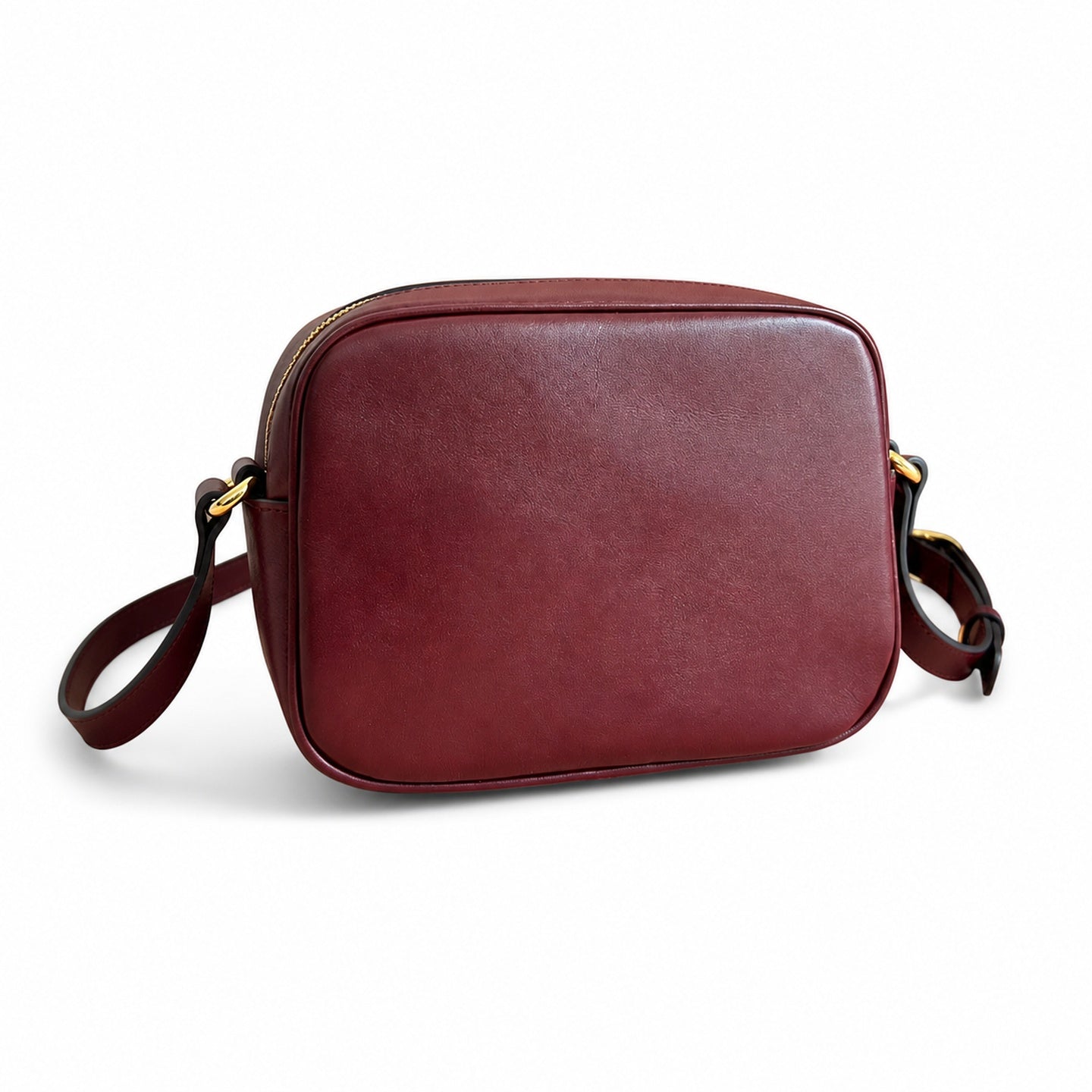 Gucci Blondie Mini Cotton Canvas Leather Beige Brown Shoulder Bag