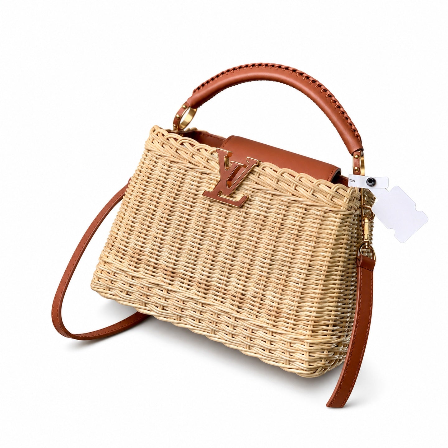 Louis Vuitton Capucines Small Brown Handbag