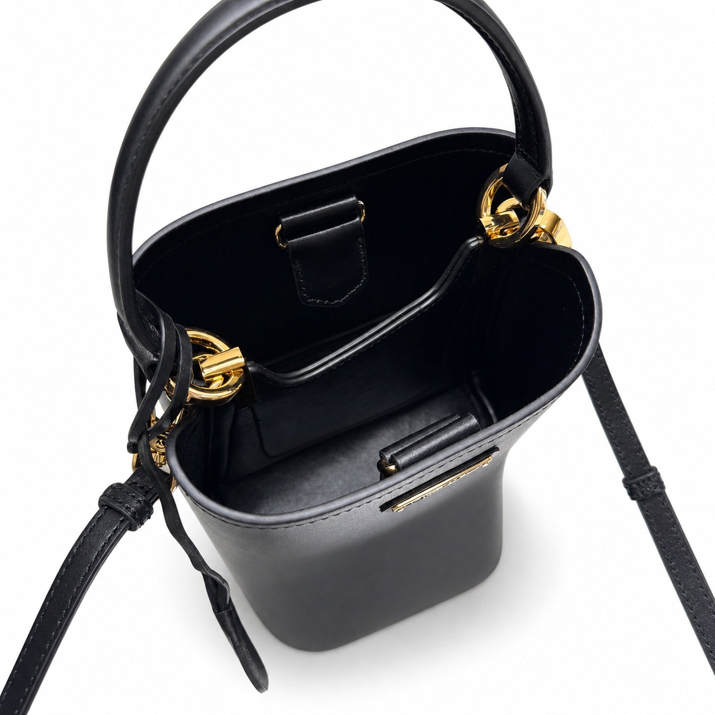 Prada Panier Leather Bucket Bag