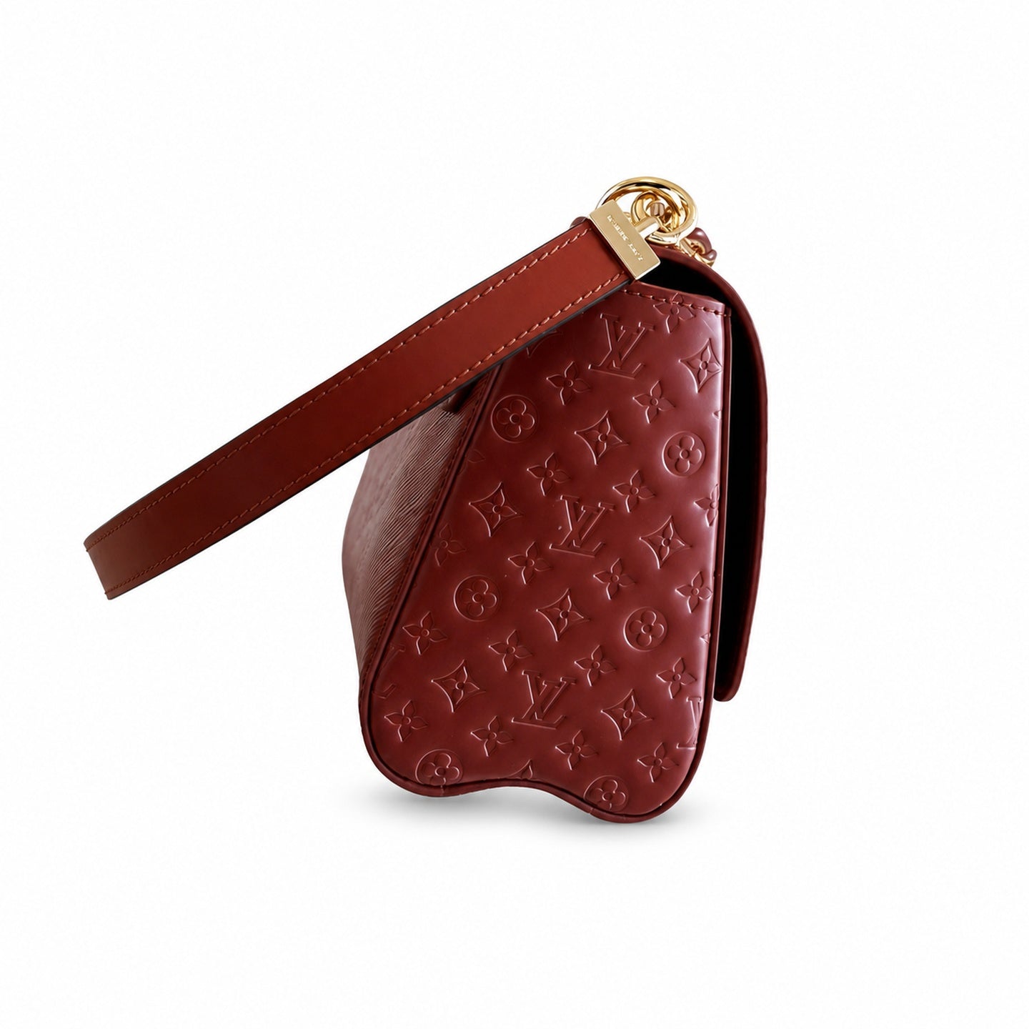 Louis Vuitton Twist Leather Gold Handbag