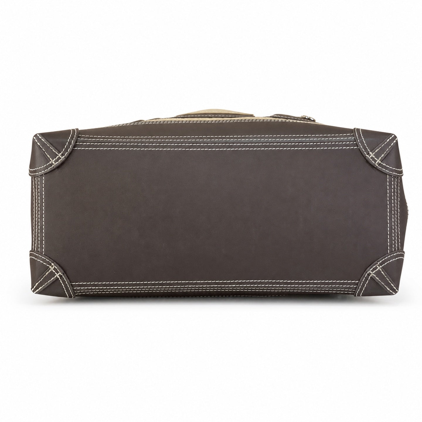 Louis Vuitton Suede Leather Handbag