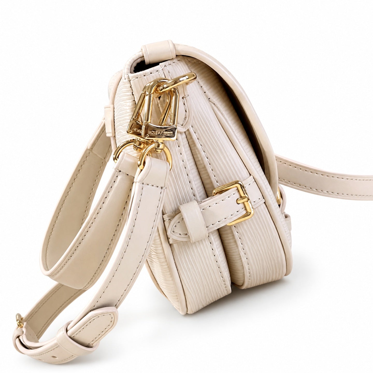 Louis Vuitton Leather White Handbag
