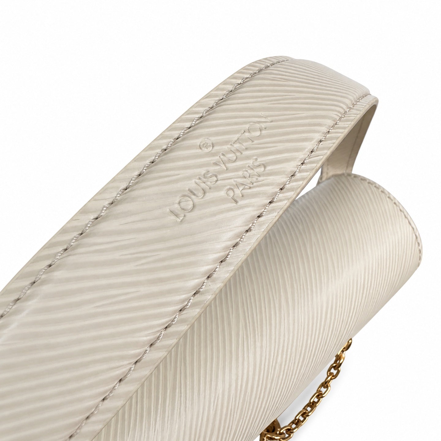 Louis Vuitton Twist Leather White Handbag