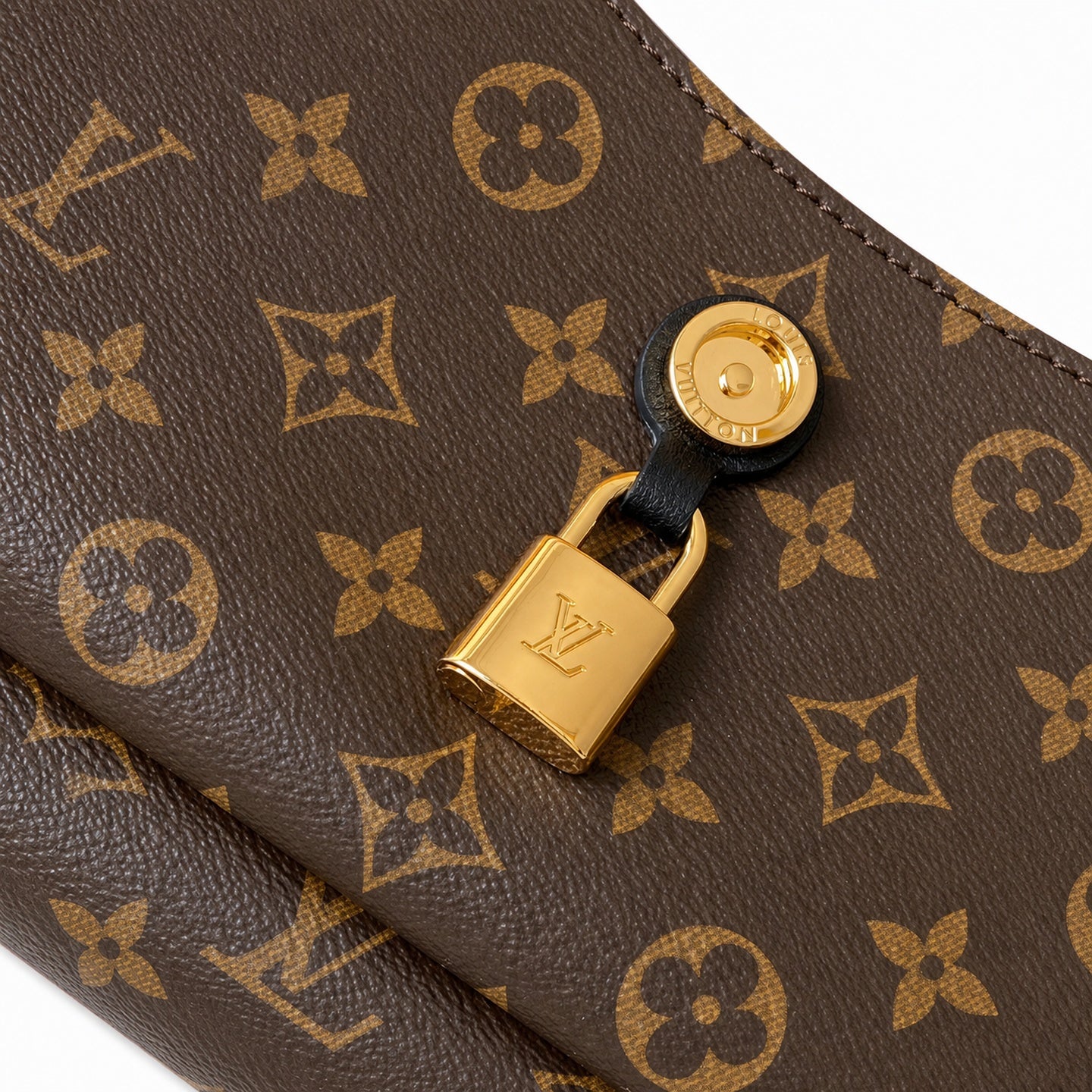 Louis Vuitton Large Canvas Leather Handbag