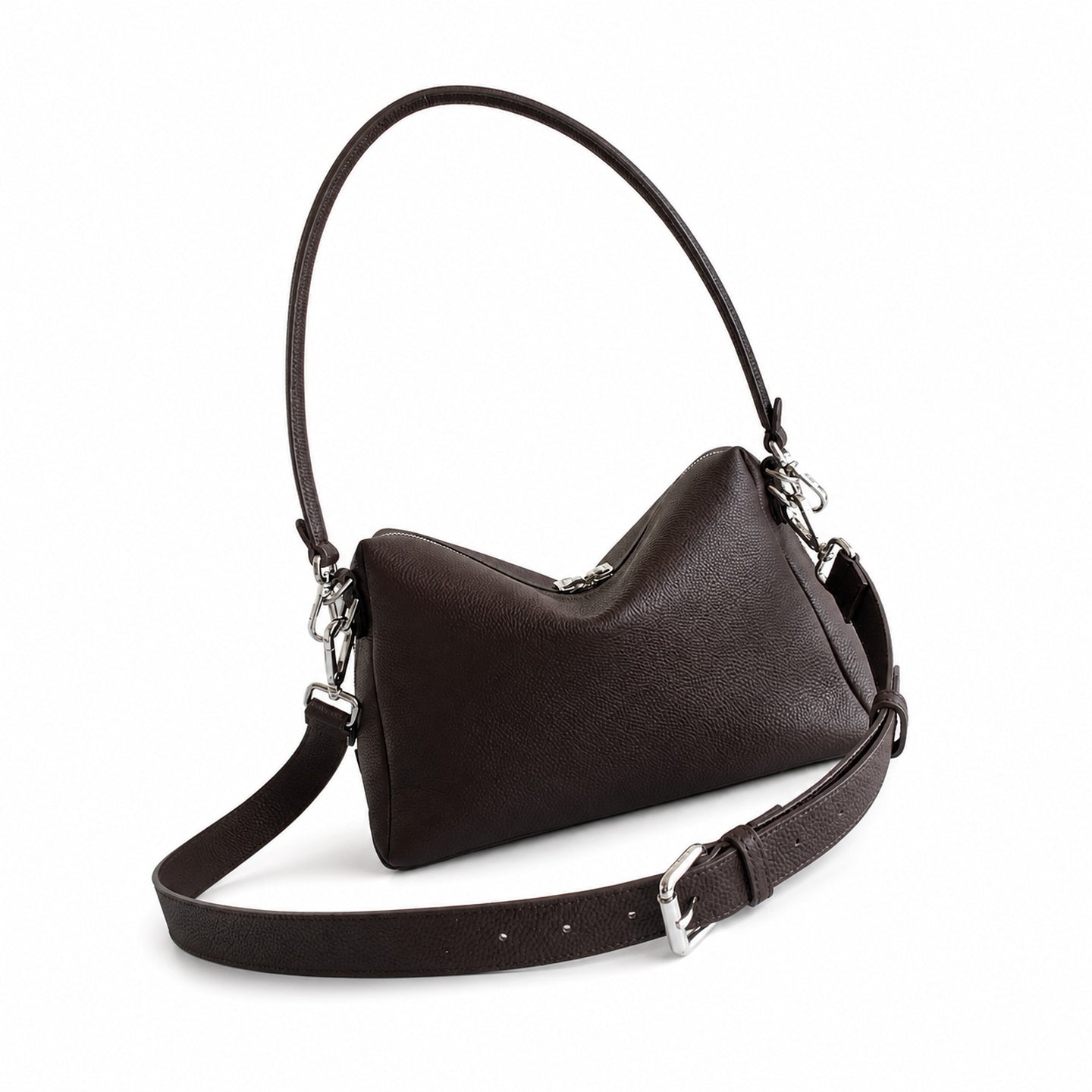 Fendi Lui Leather Brown Bag