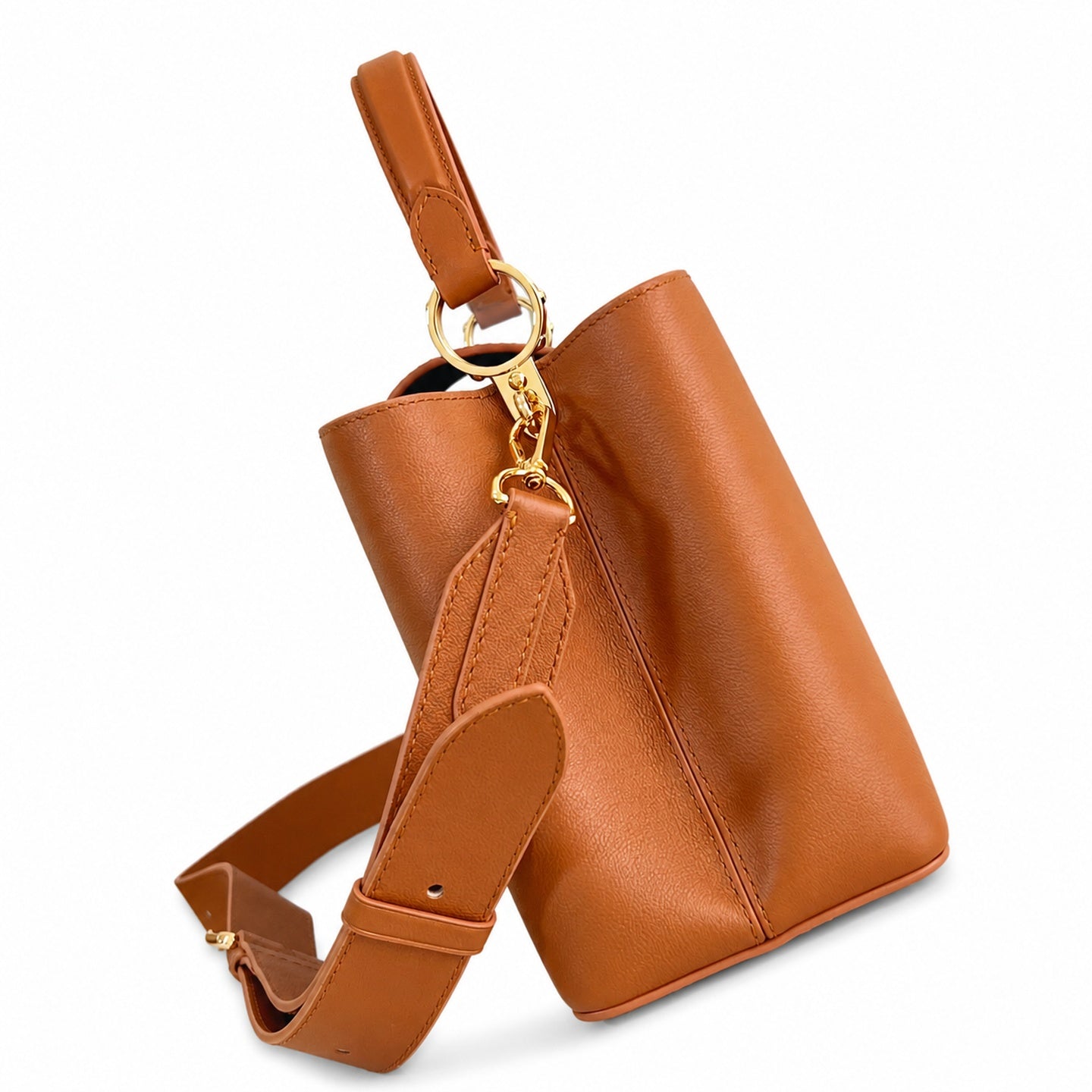 Louis Vuitton Capucines Small Suede Leather Brown Handbag
