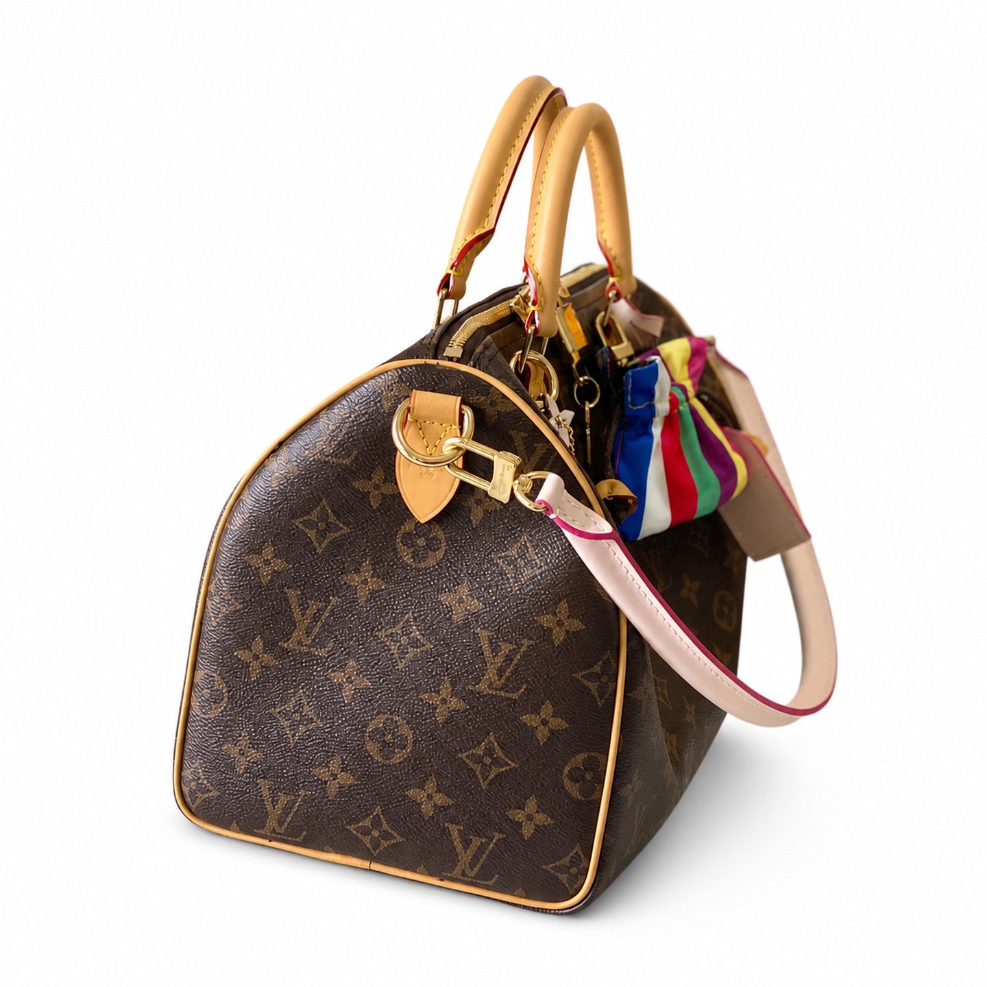 Louis Vuitton Speedy Leather Handbag