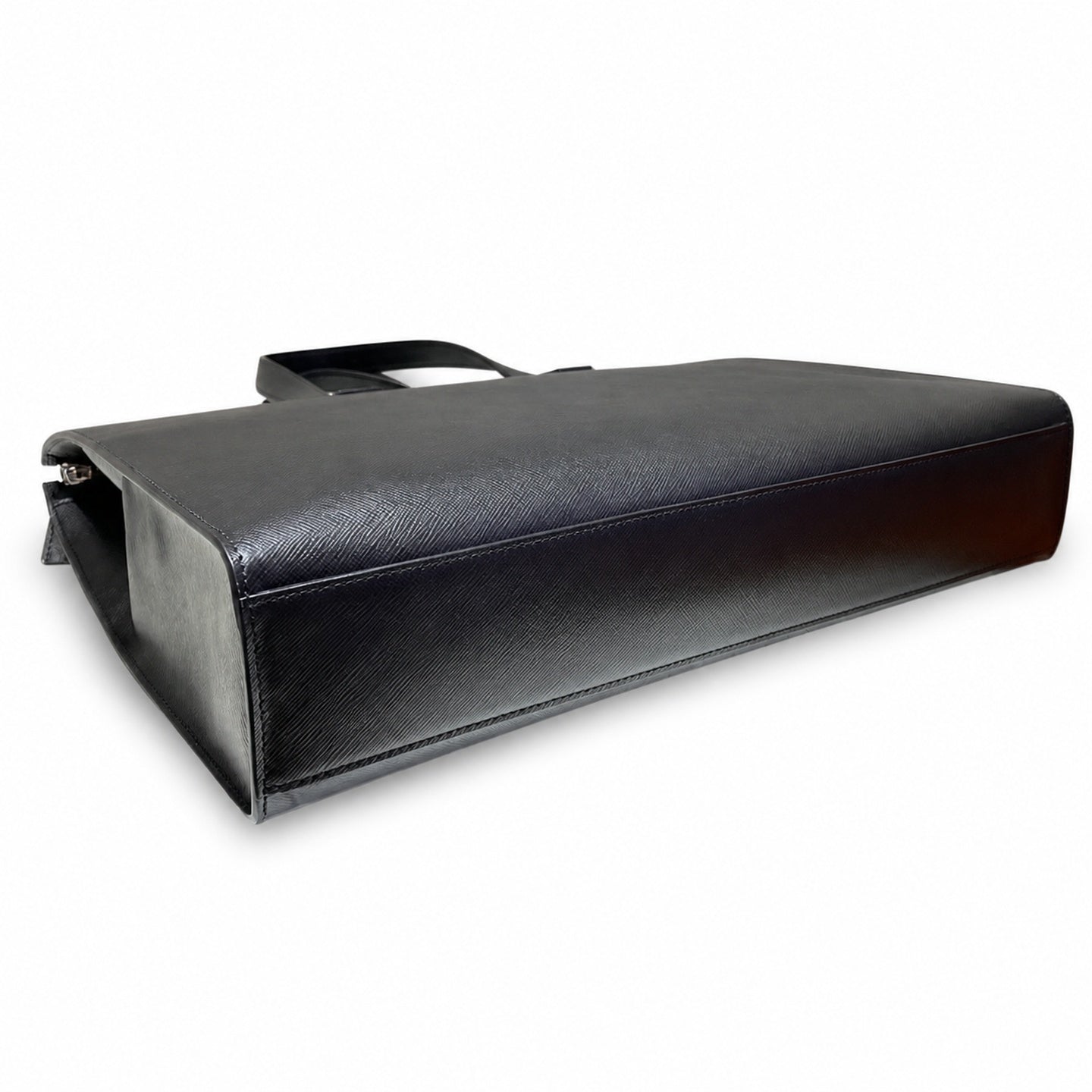 Prada Men's Small Nylon Leather Briefcase