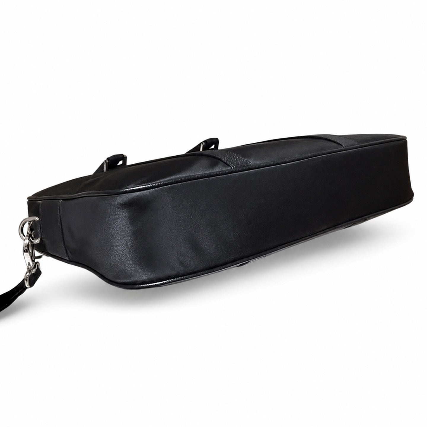 Prada Saffiano Small Nylon Leather Briefcase
