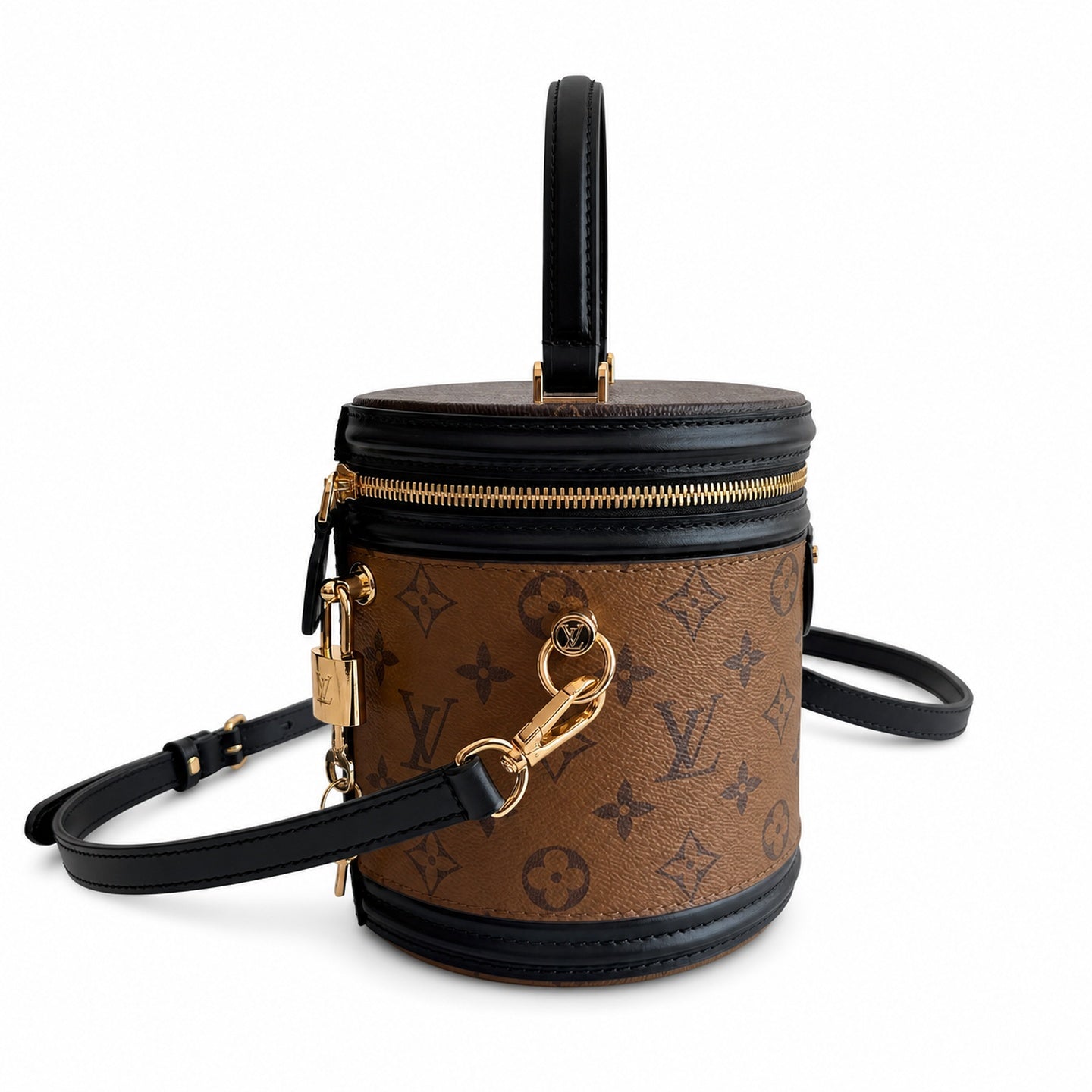 Louis Vuitton Women's Small Canvas Leather Yellow Handbag
