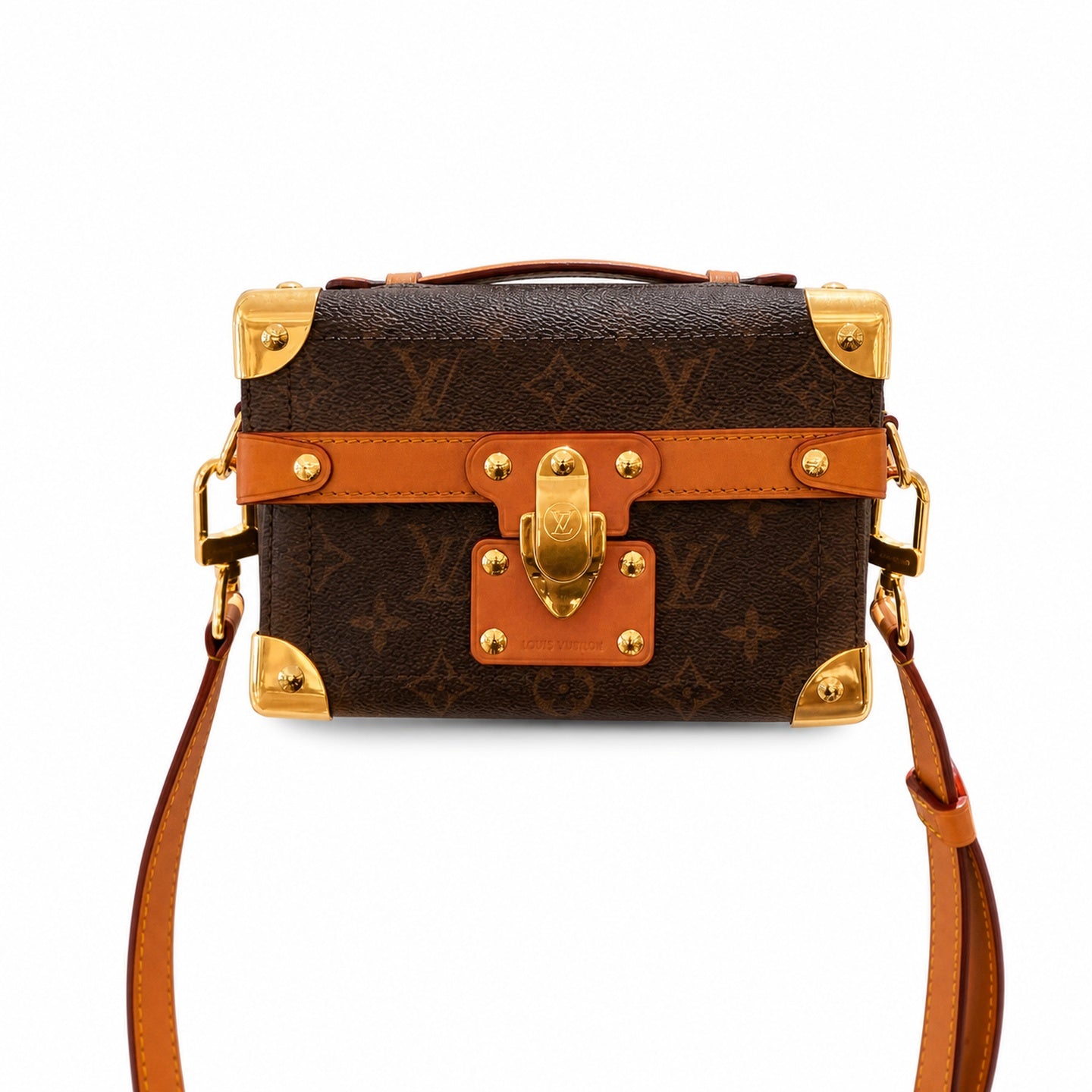 Louis Vuitton Canvas Leather Handbag
