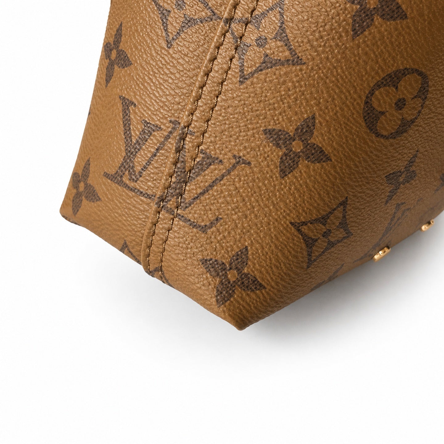 Louis Vuitton Atlantis Canvas Leather Yellow Handbag