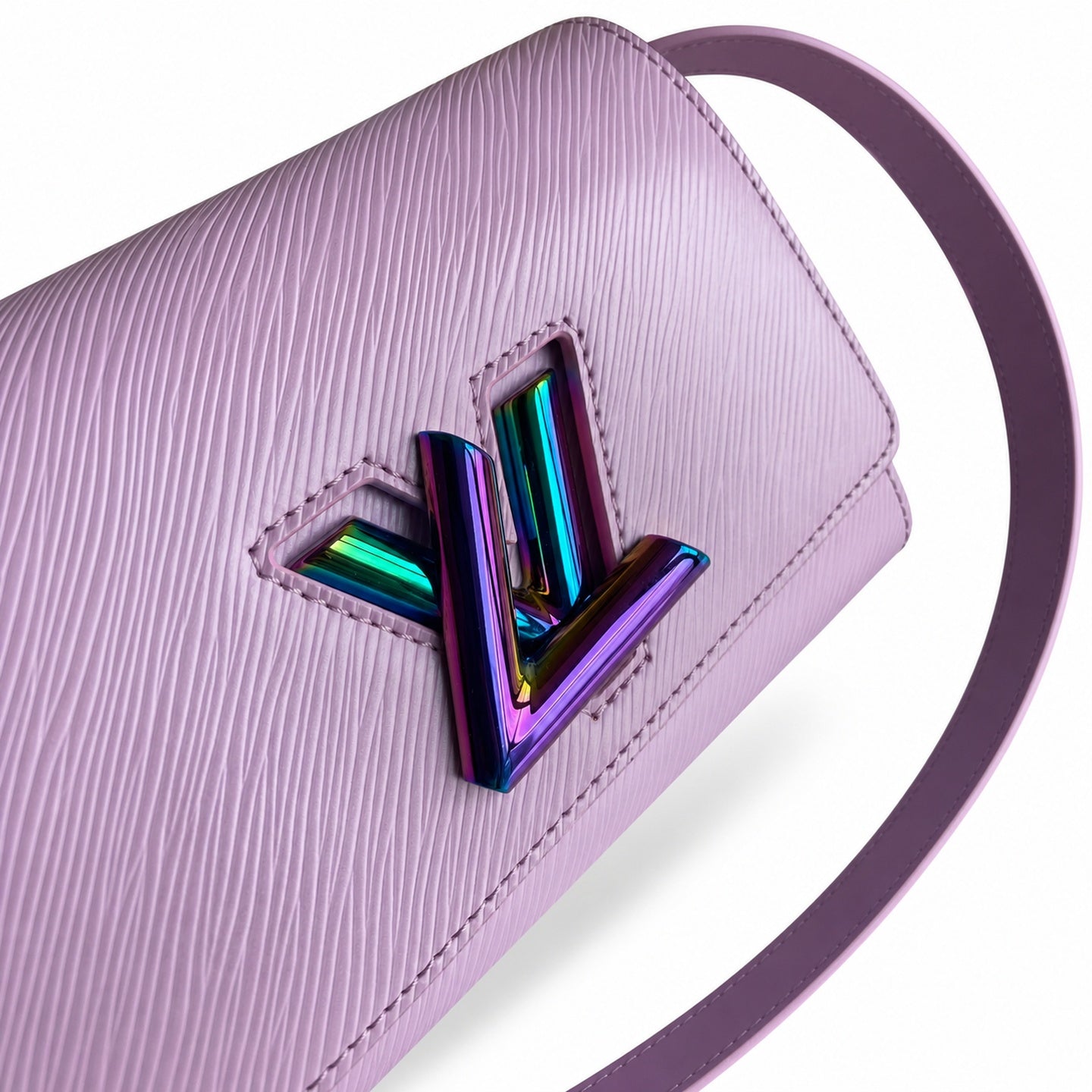 Louis Vuitton Twist Small Leather Purple Handbag