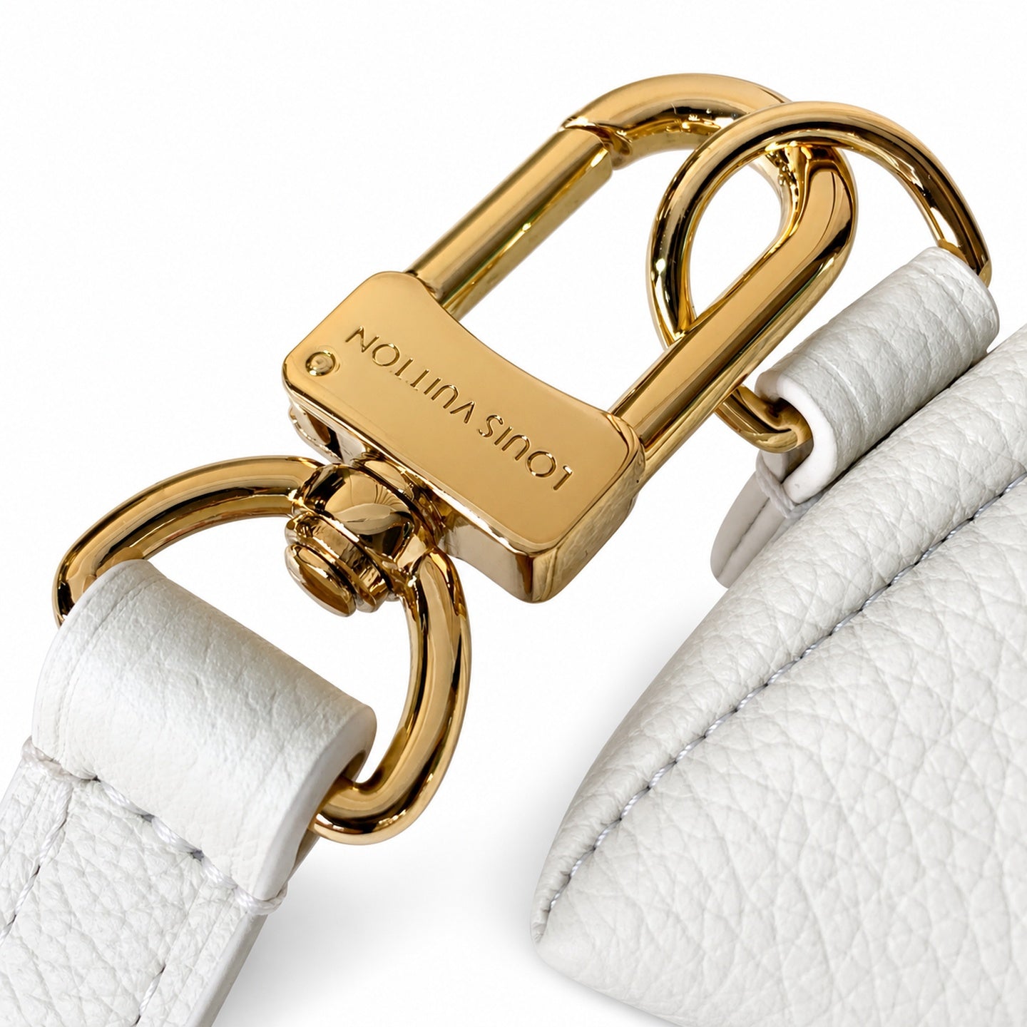 Louis Vuitton Boulogne Small Silk Jacquard Leather Green Gold Handbag