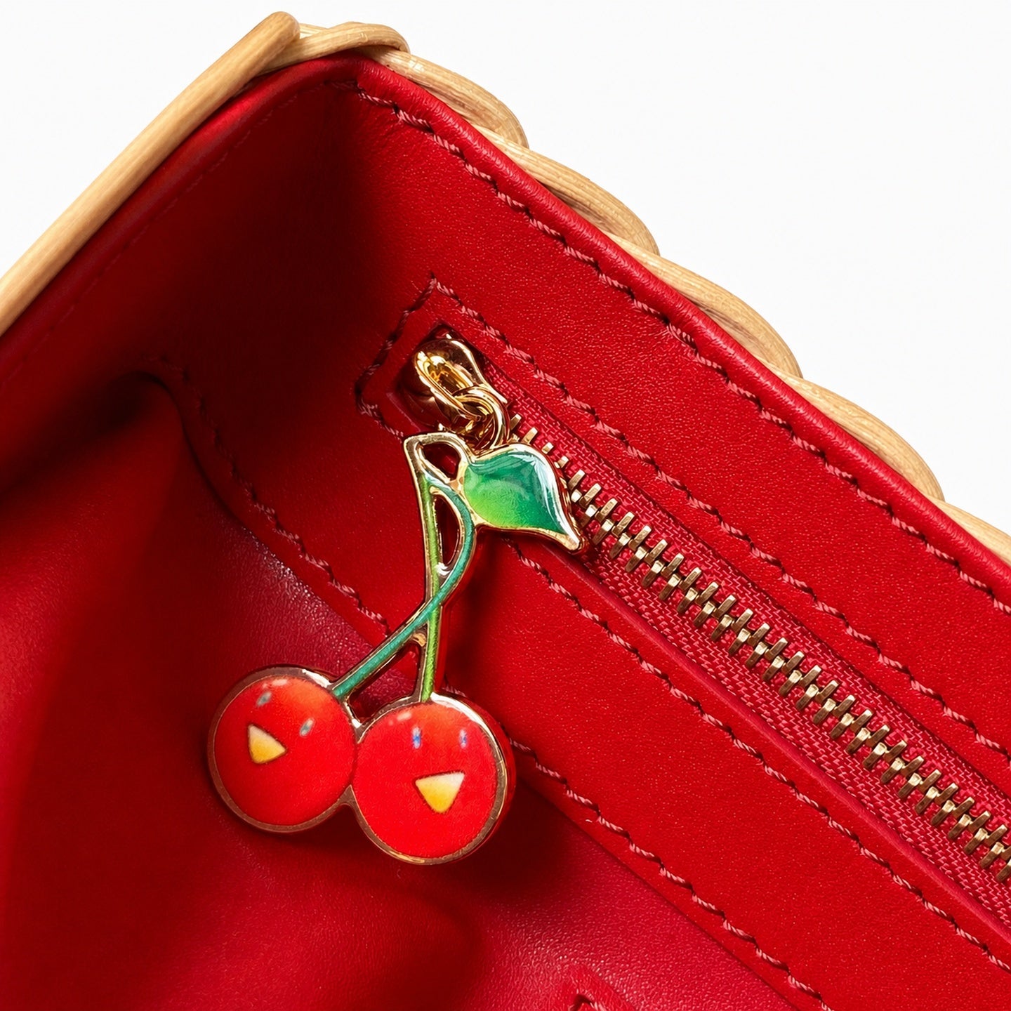 Louis Vuitton Capucines Takashi Murakami Mini Denim Leather Handbag